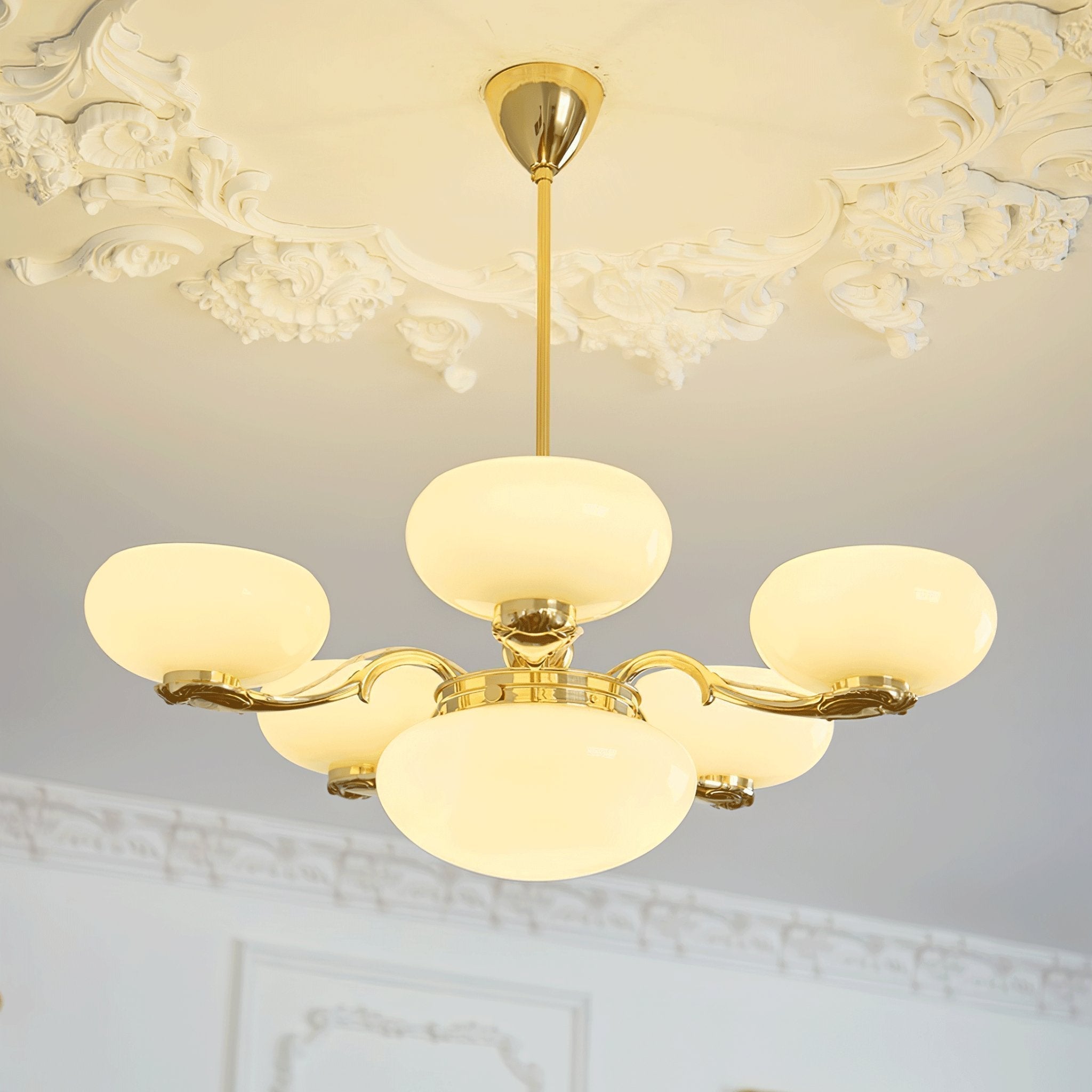Ethan Luxueux Verre Lustre