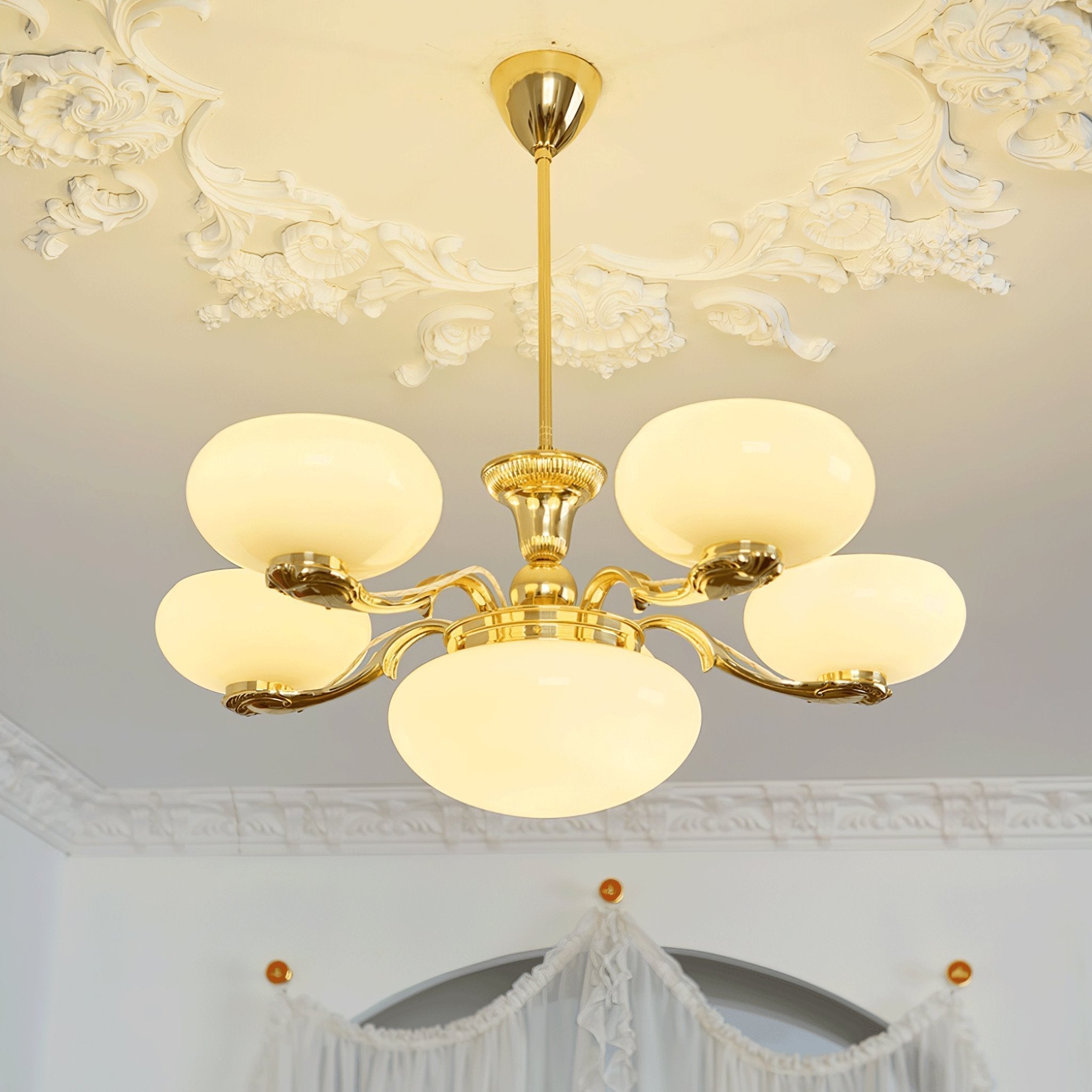 Ethan Luxueux Verre Lustre