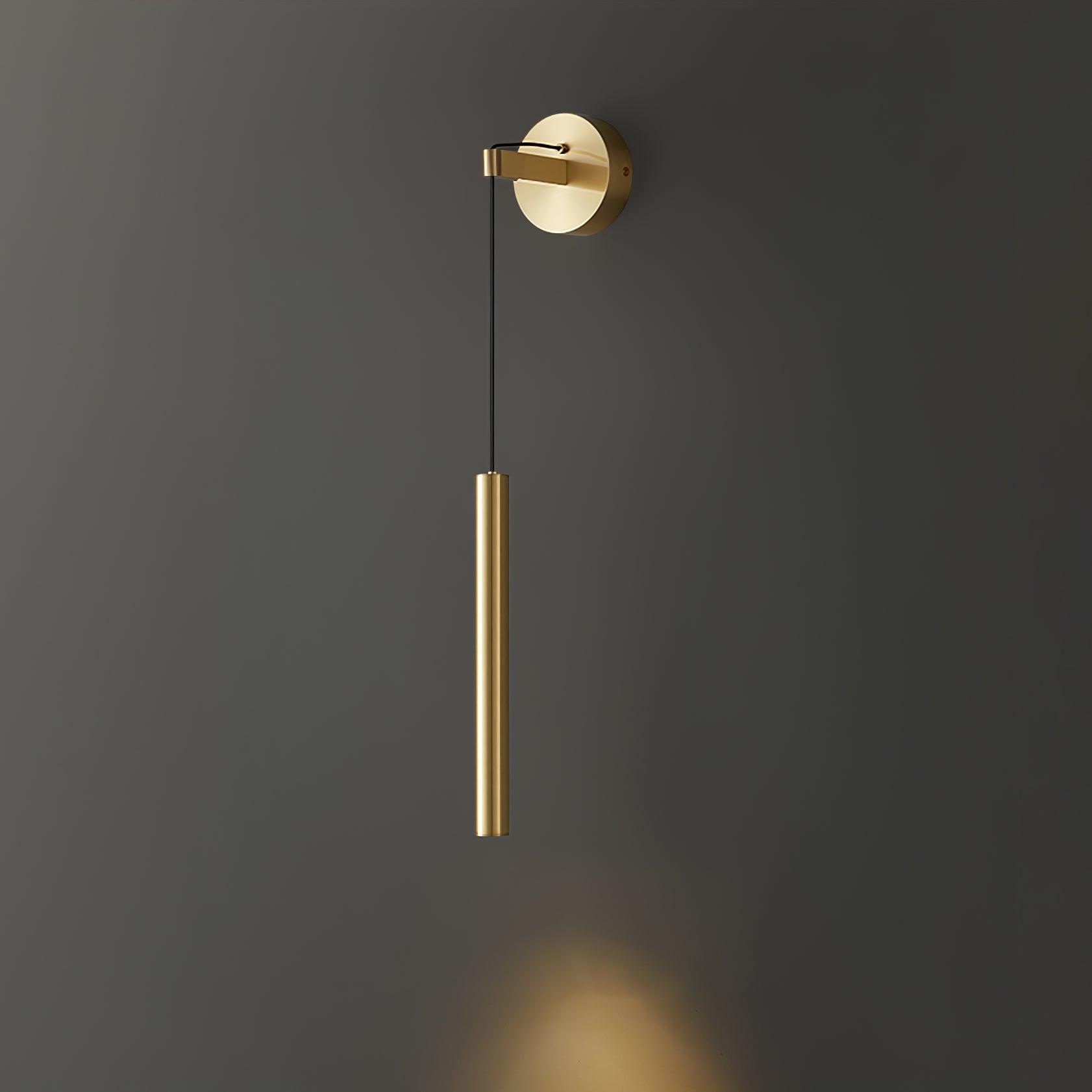 Thomasina Applique Murale Ligne Laiton Moderne Minimaliste