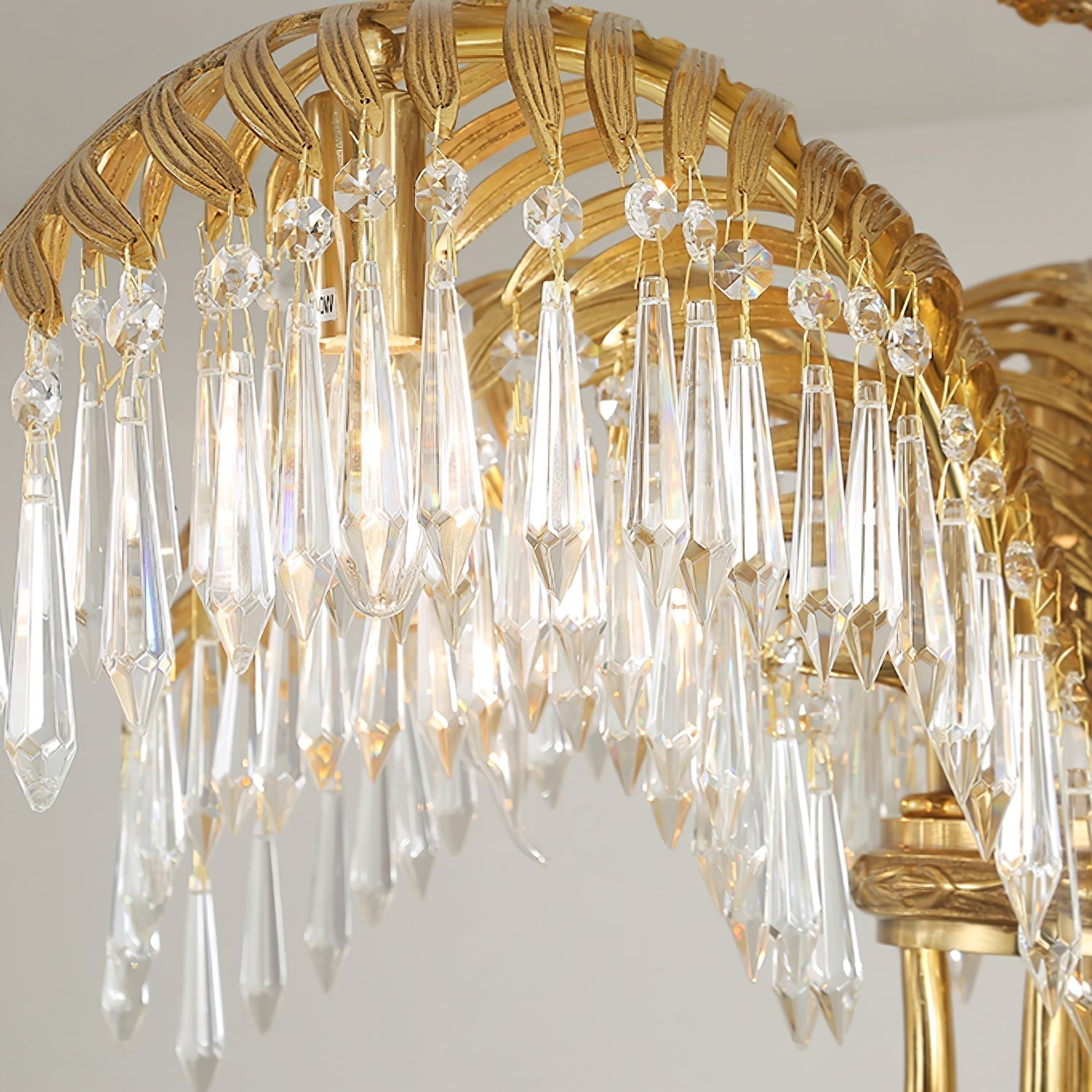 Odoraris Royal Laiton Cristal Lustre