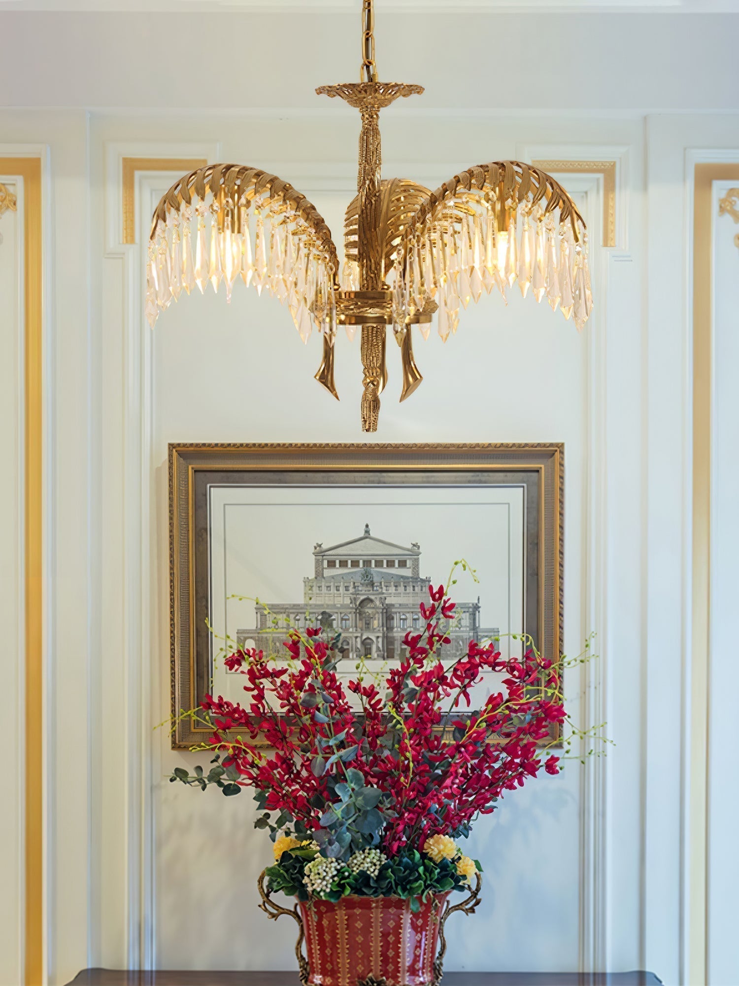 Odoraris Royal Laiton Cristal Lustre