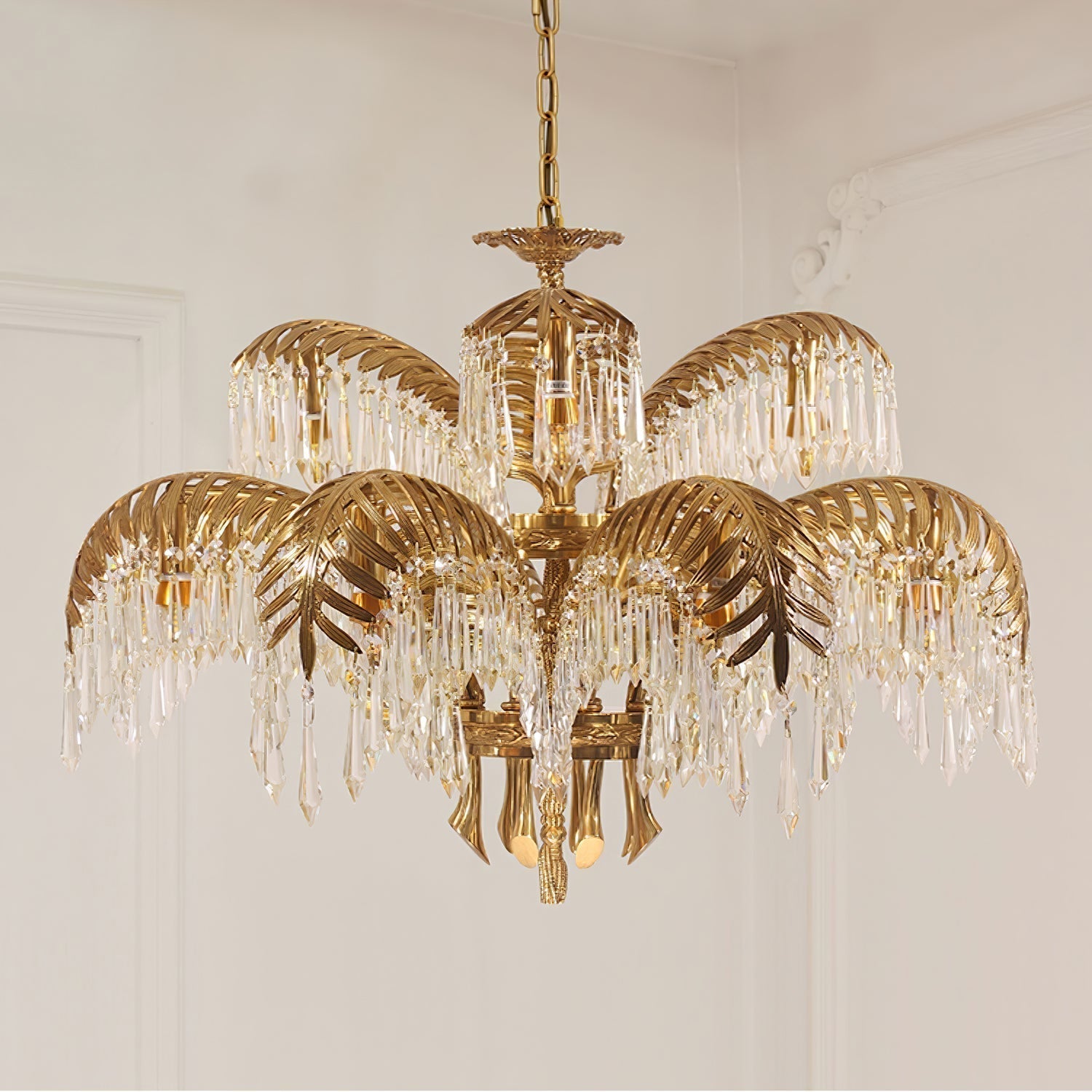 Odoraris Royal Laiton Cristal Lustre