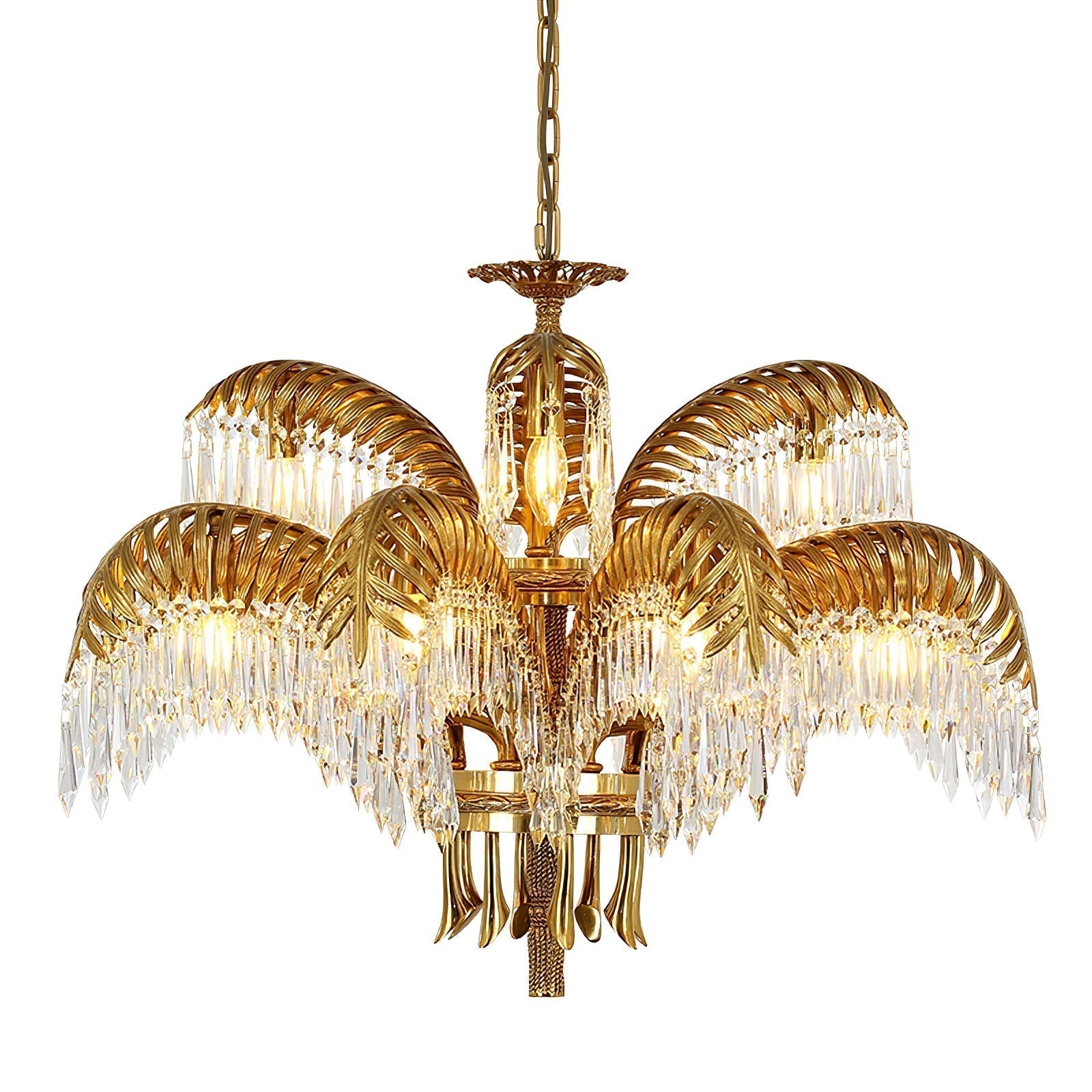 Odoraris Royal Laiton Cristal Lustre