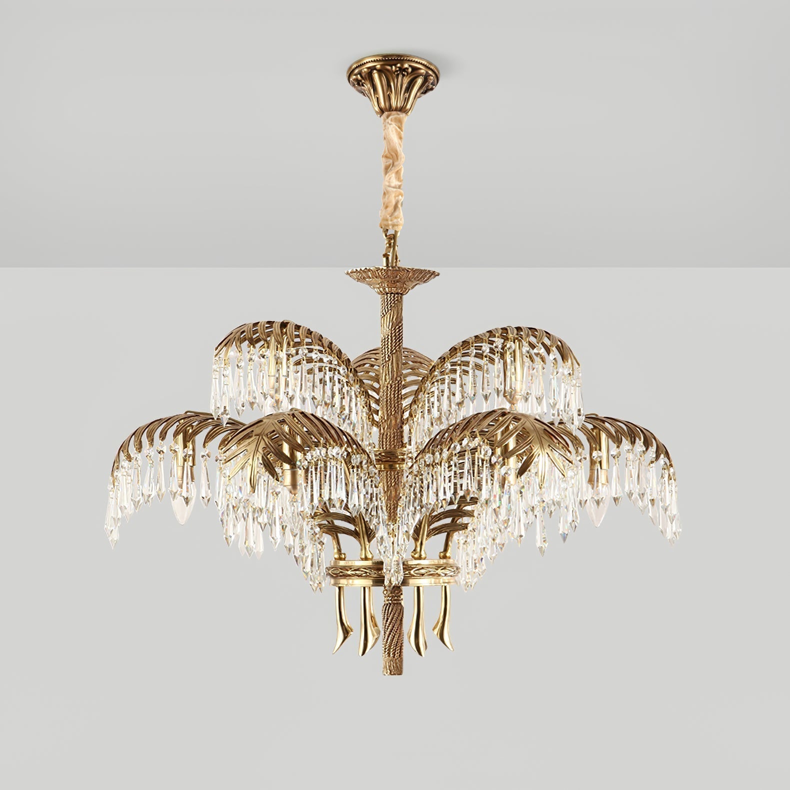 Odoraris Royal Laiton Cristal Lustre