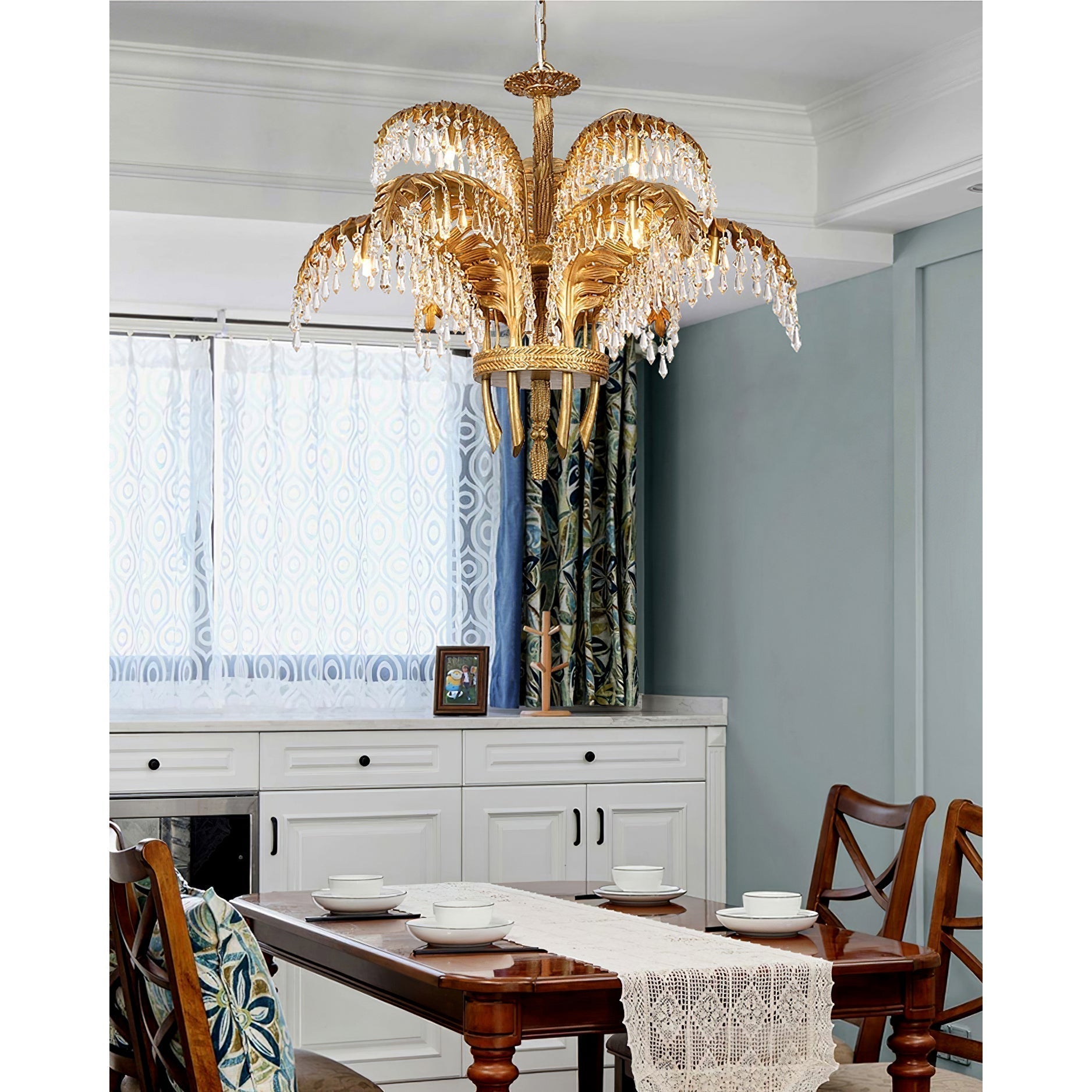 Odoraris Royal Laiton Cristal Lustre