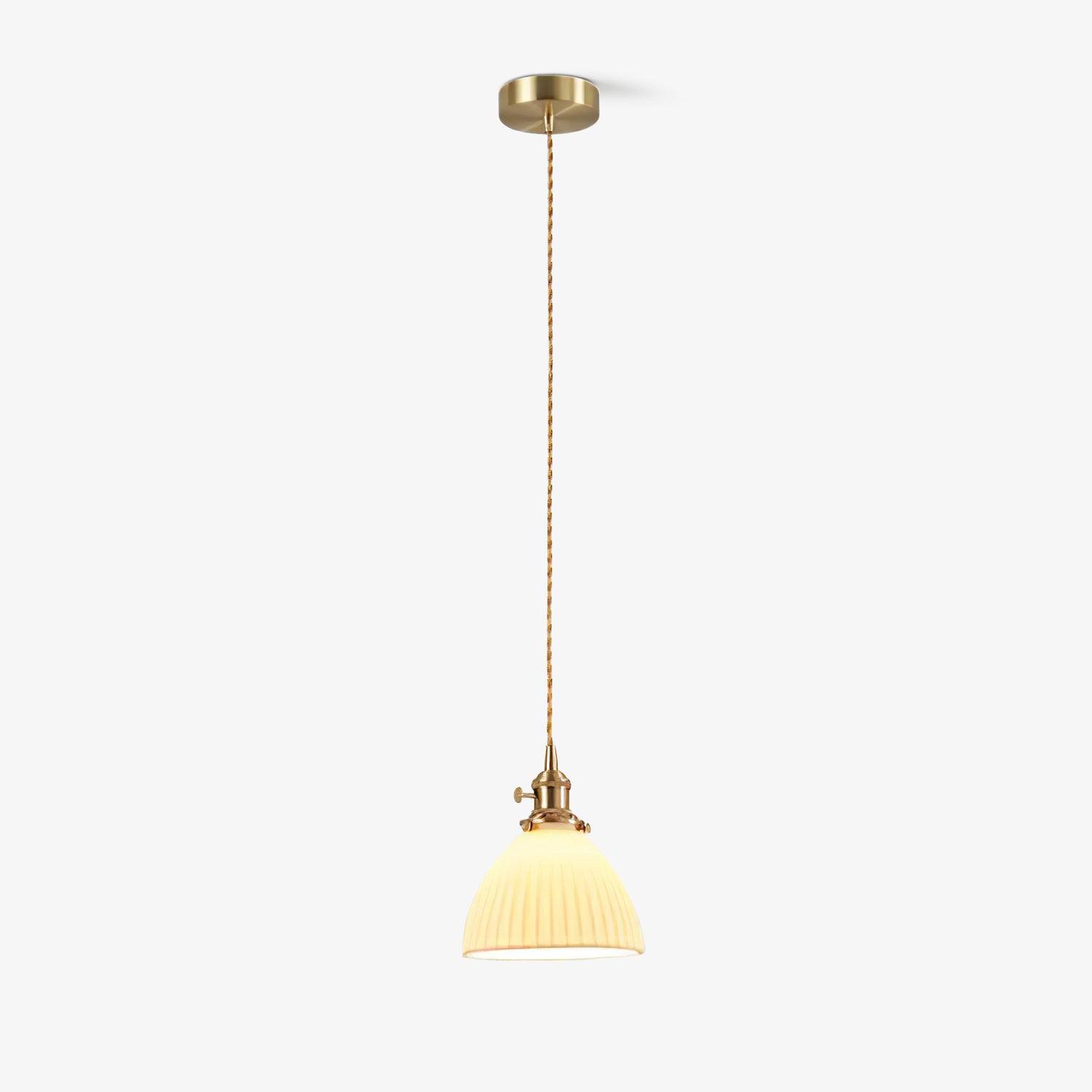 Ornoryra Suspension en Verre Vintage