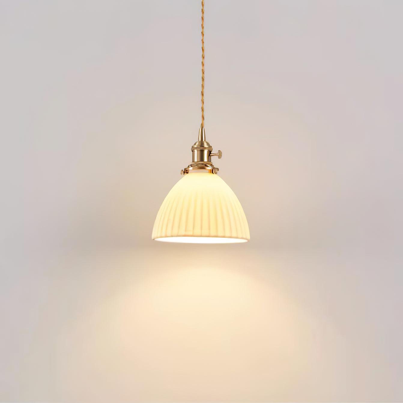 Ornoryra Suspension en Verre Vintage