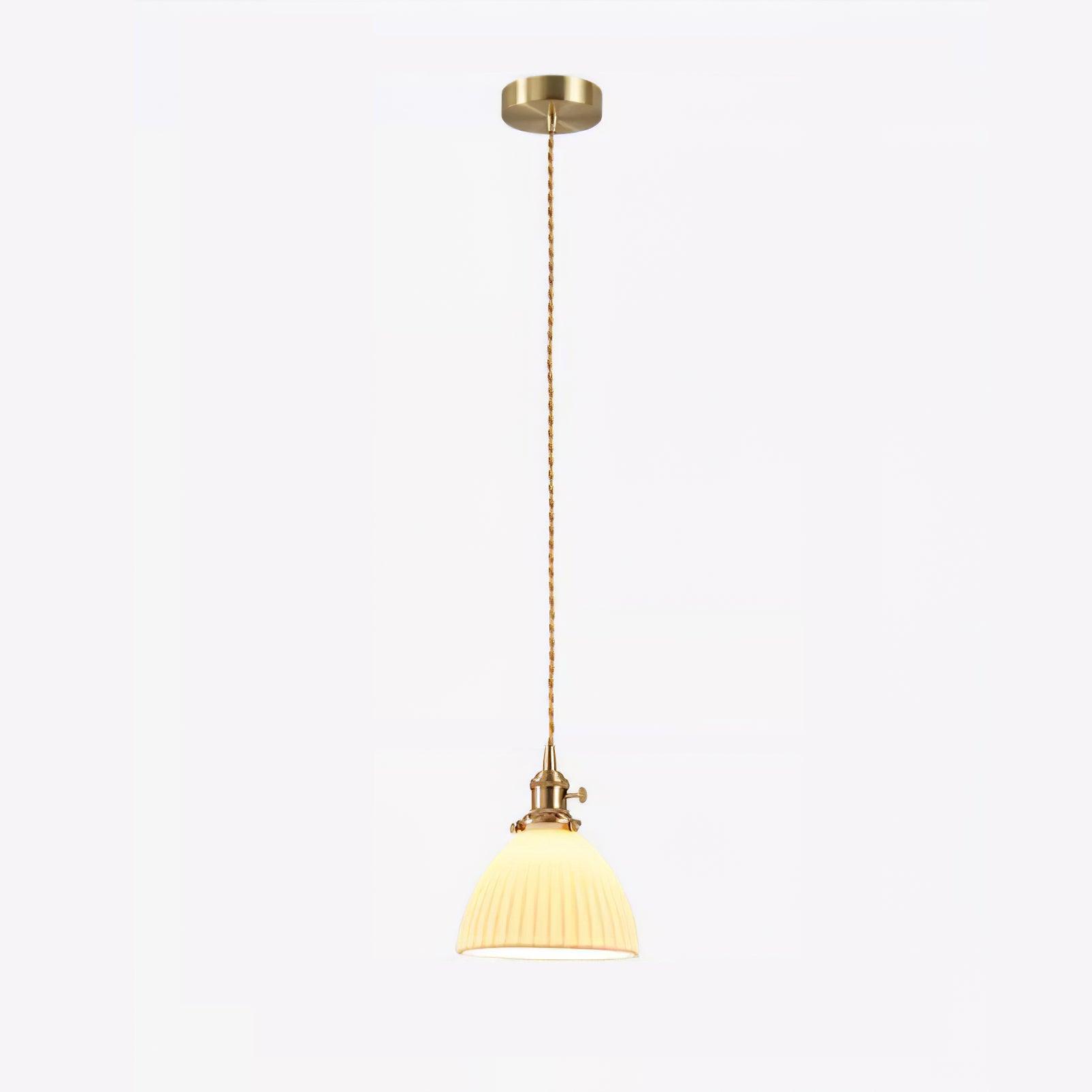 Ornoryra Suspension en Verre Vintage