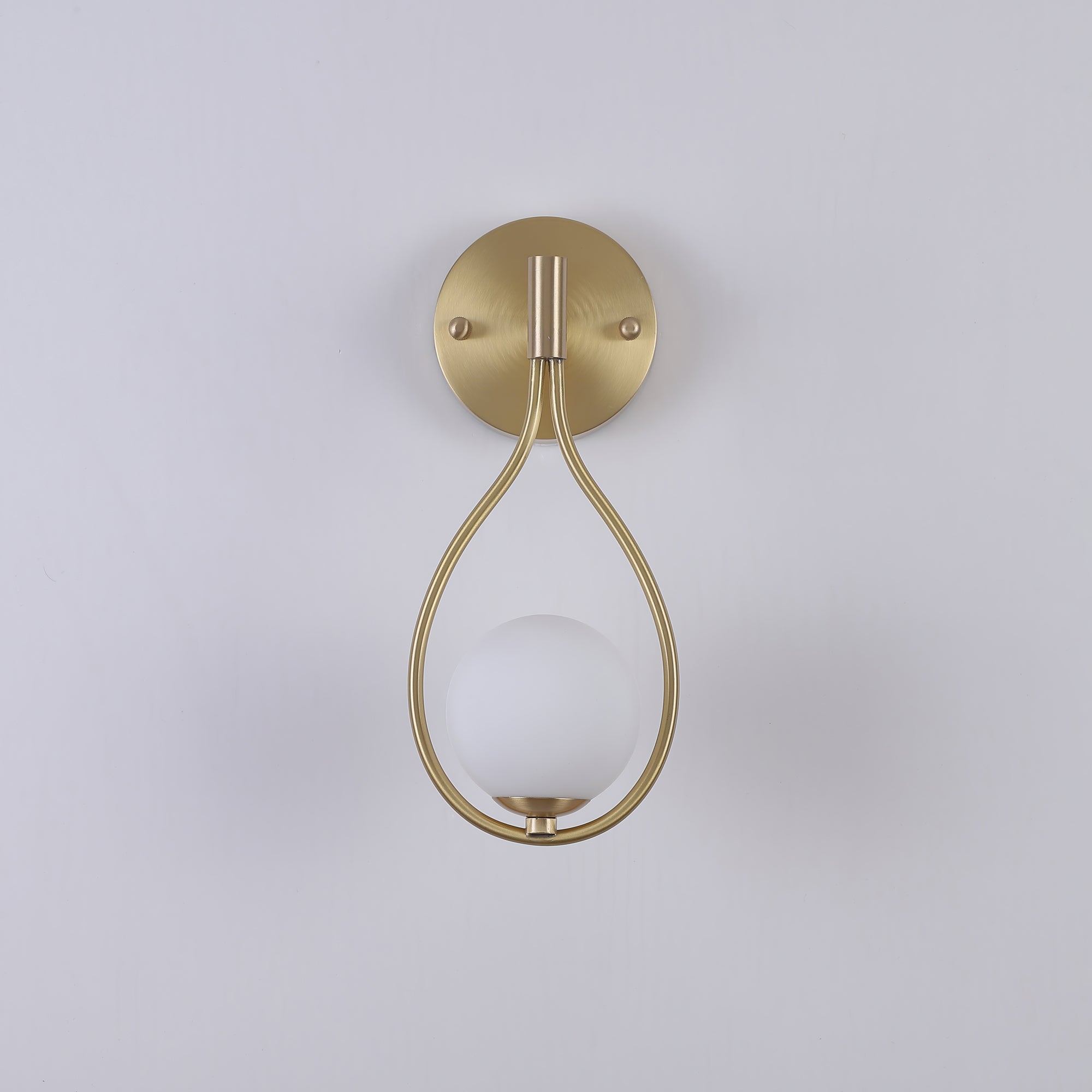 Icarila Moderne Minimaliste Vanité Laiton Verre Applique Murale