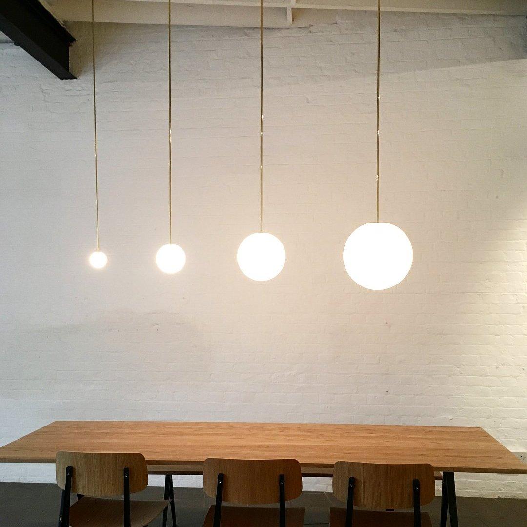 Lustra Suspension Collection Architecturale en Laiton