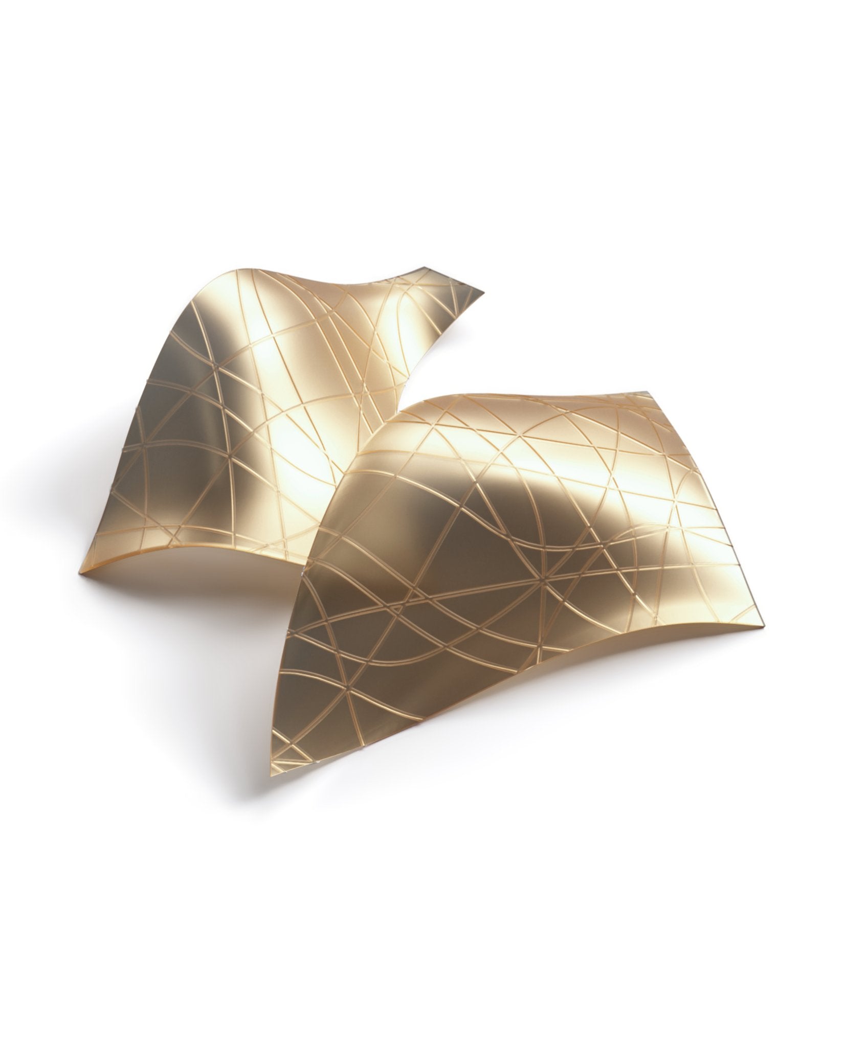 Alnoror Sculptural Or Pendentif Lumière