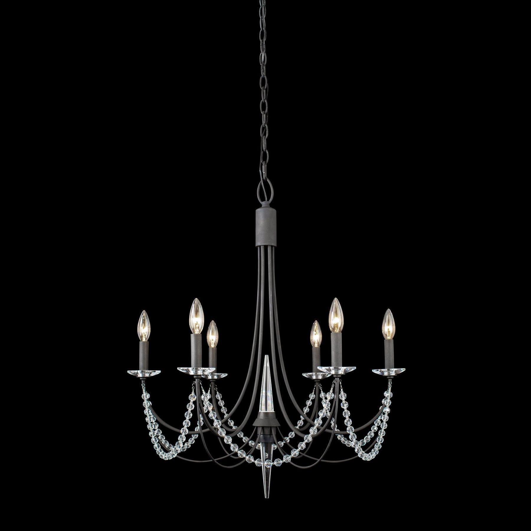 Purelux Postmodern Luxe Laiton Métal Cristal Lustre
