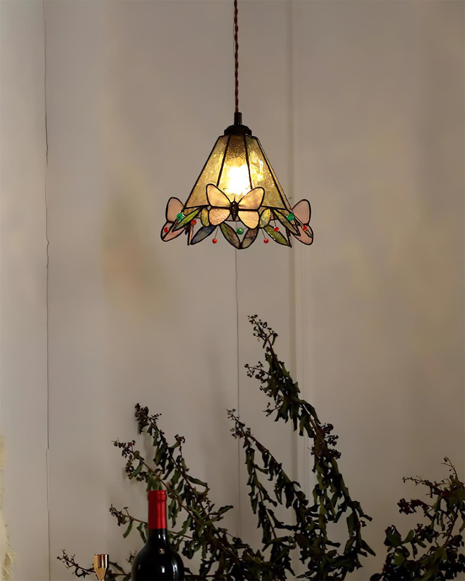 Briandy Lampe à Suspension de Luxe Tiffany