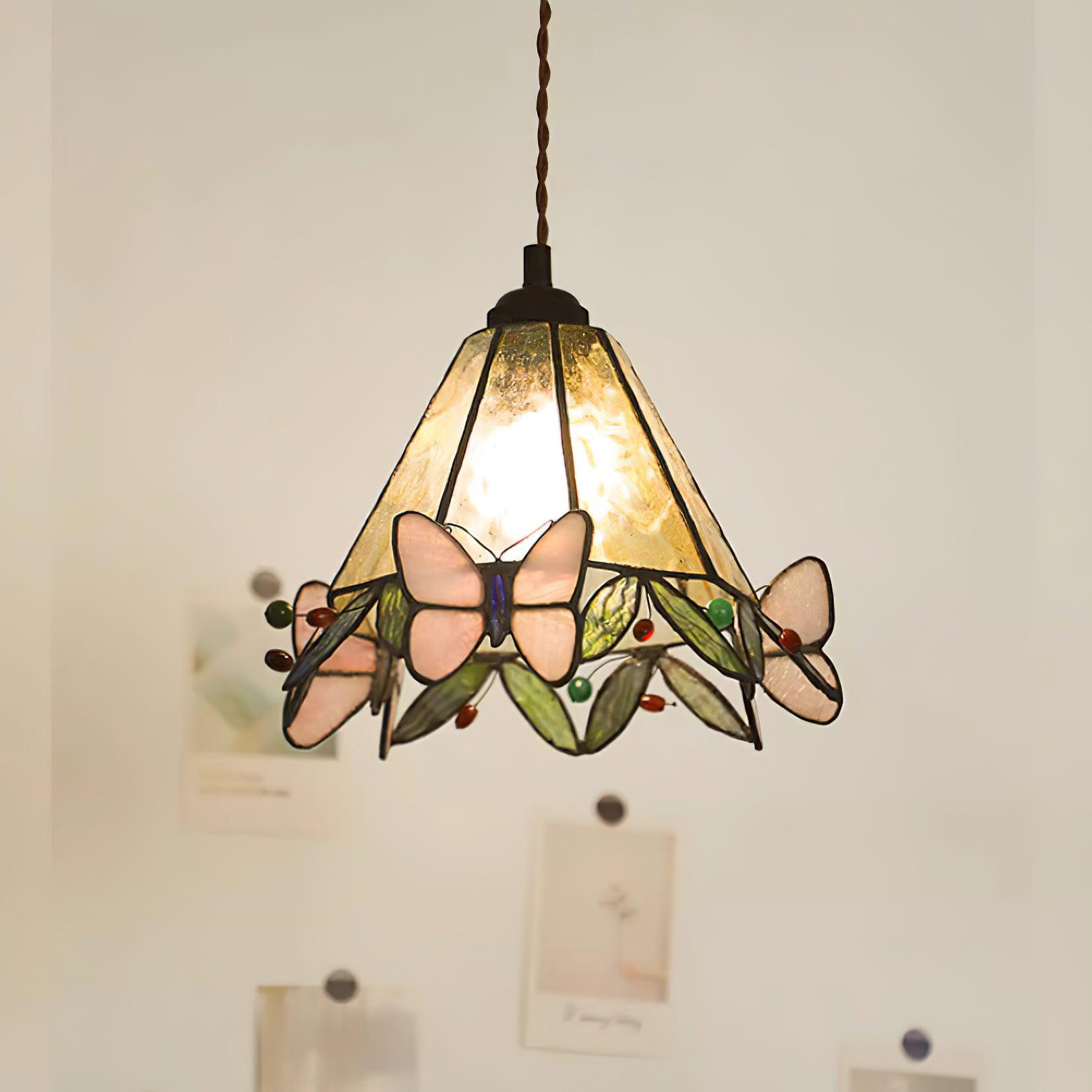 Briandy Lampe à Suspension de Luxe Tiffany