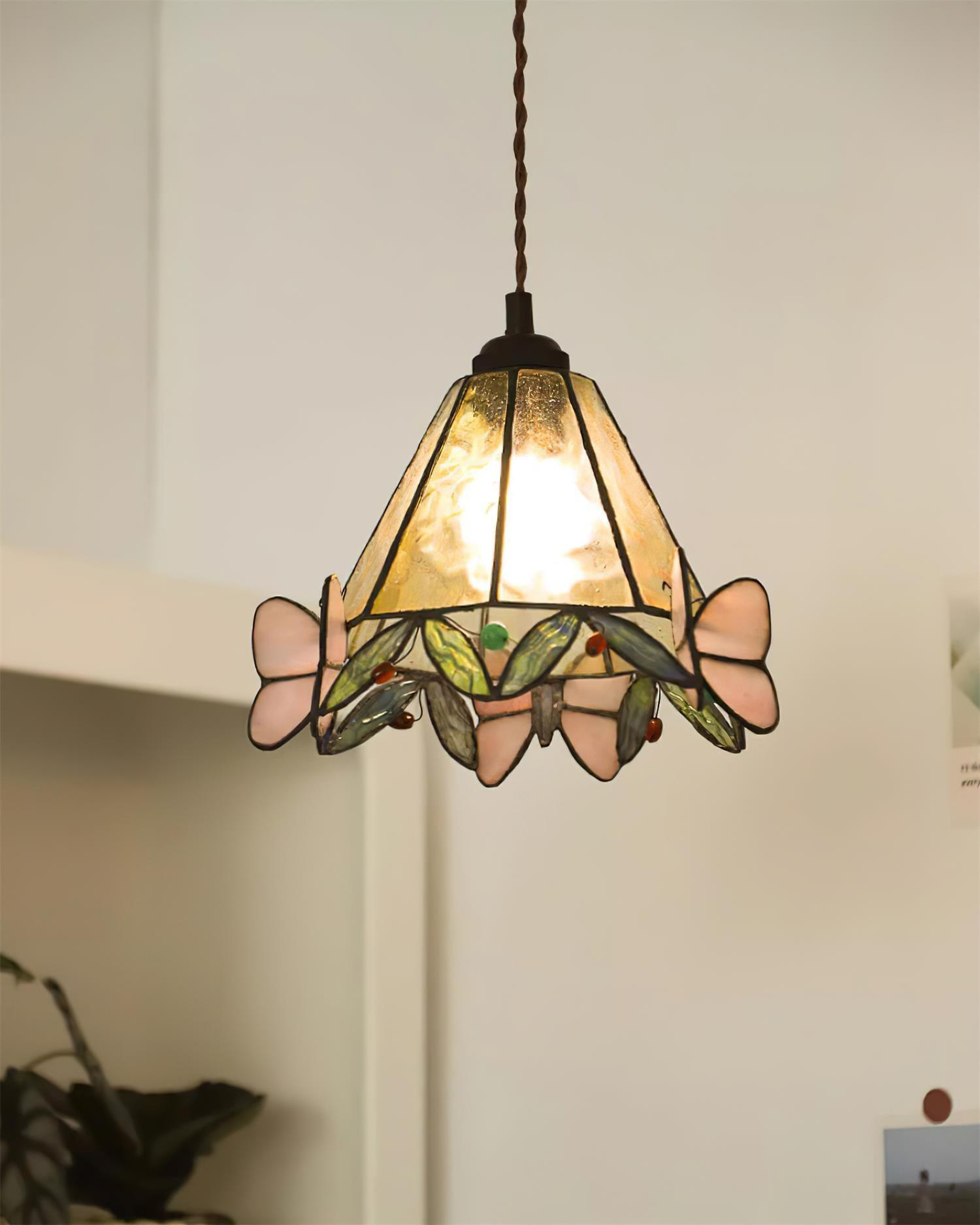 Briandy Lampe à Suspension de Luxe Tiffany