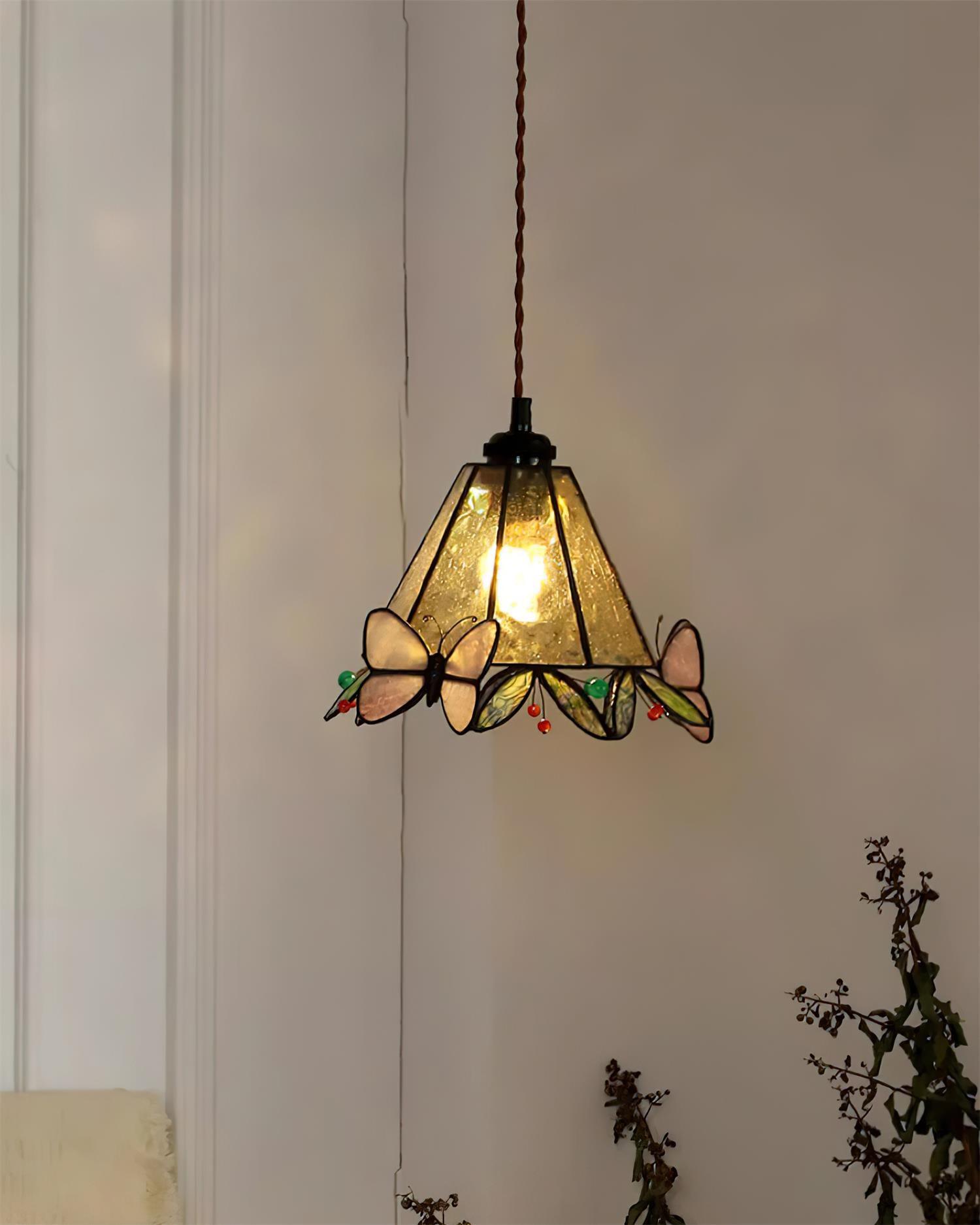 Briandy Lampe à Suspension de Luxe Tiffany