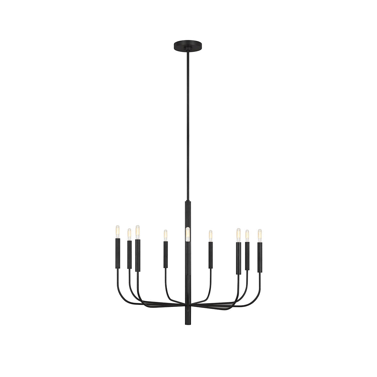 Olcarel Lustre Industriel Vintage En Métal Et Laiton