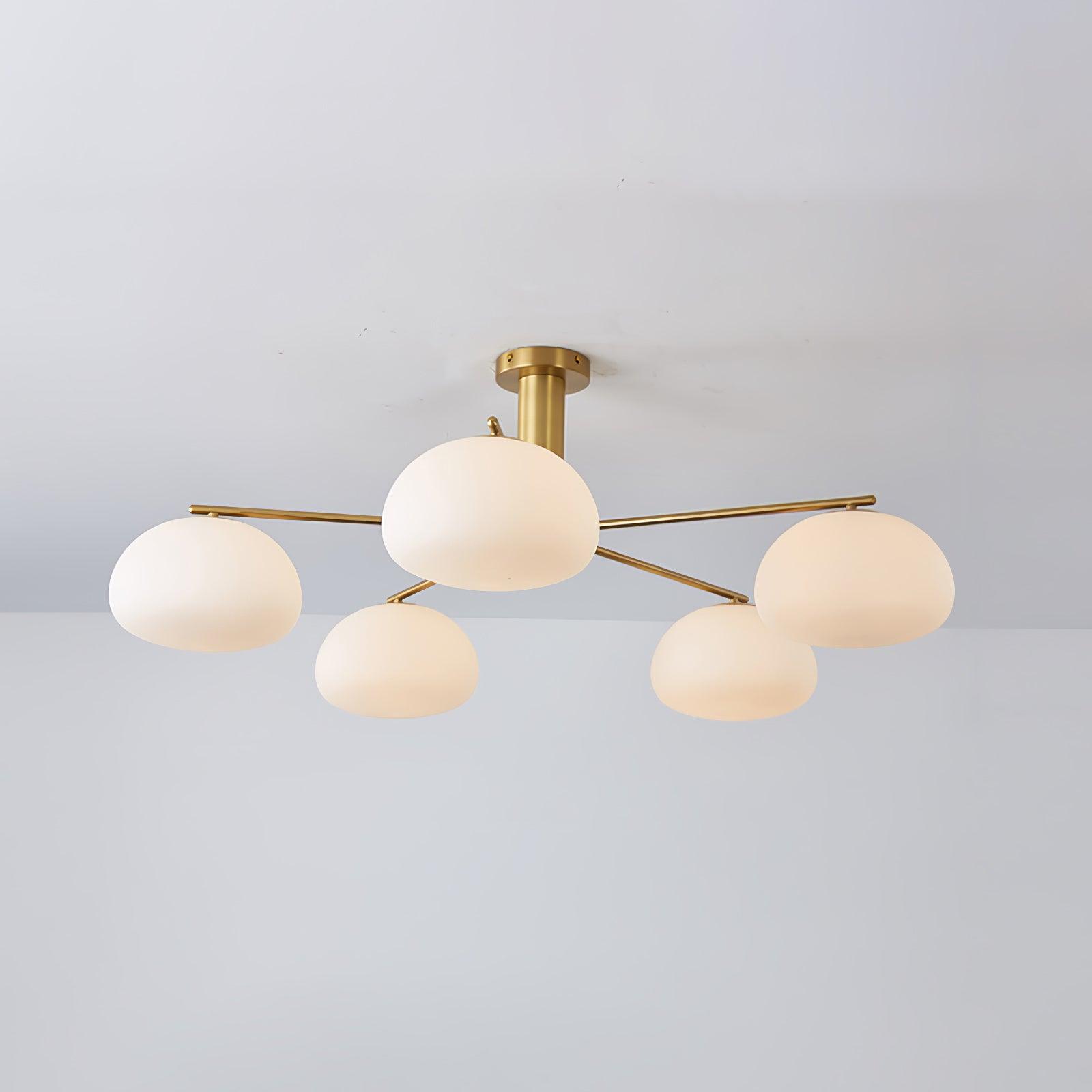 Lunara Luxe Glass Lustre