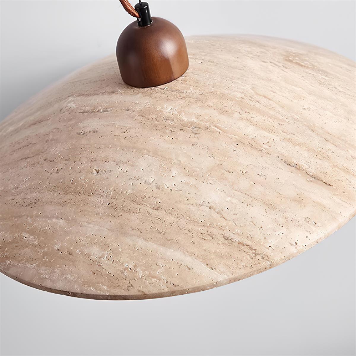 Ritta Suspension Minimaliste en Travertin