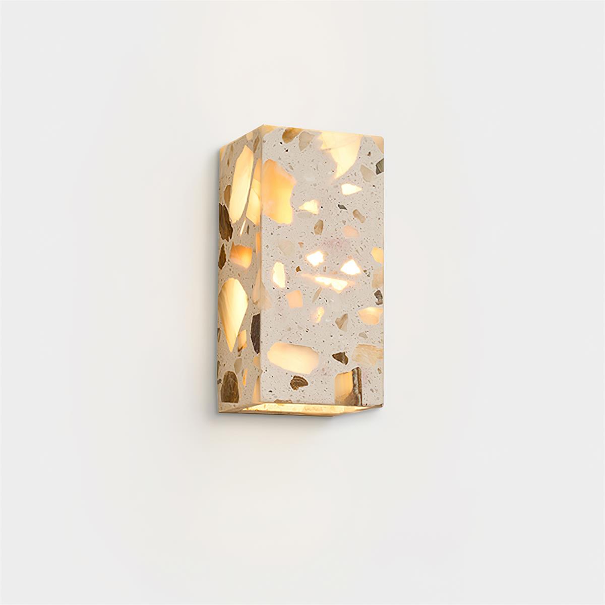 Ritta Applique Murale Contemporaine Terrazzo