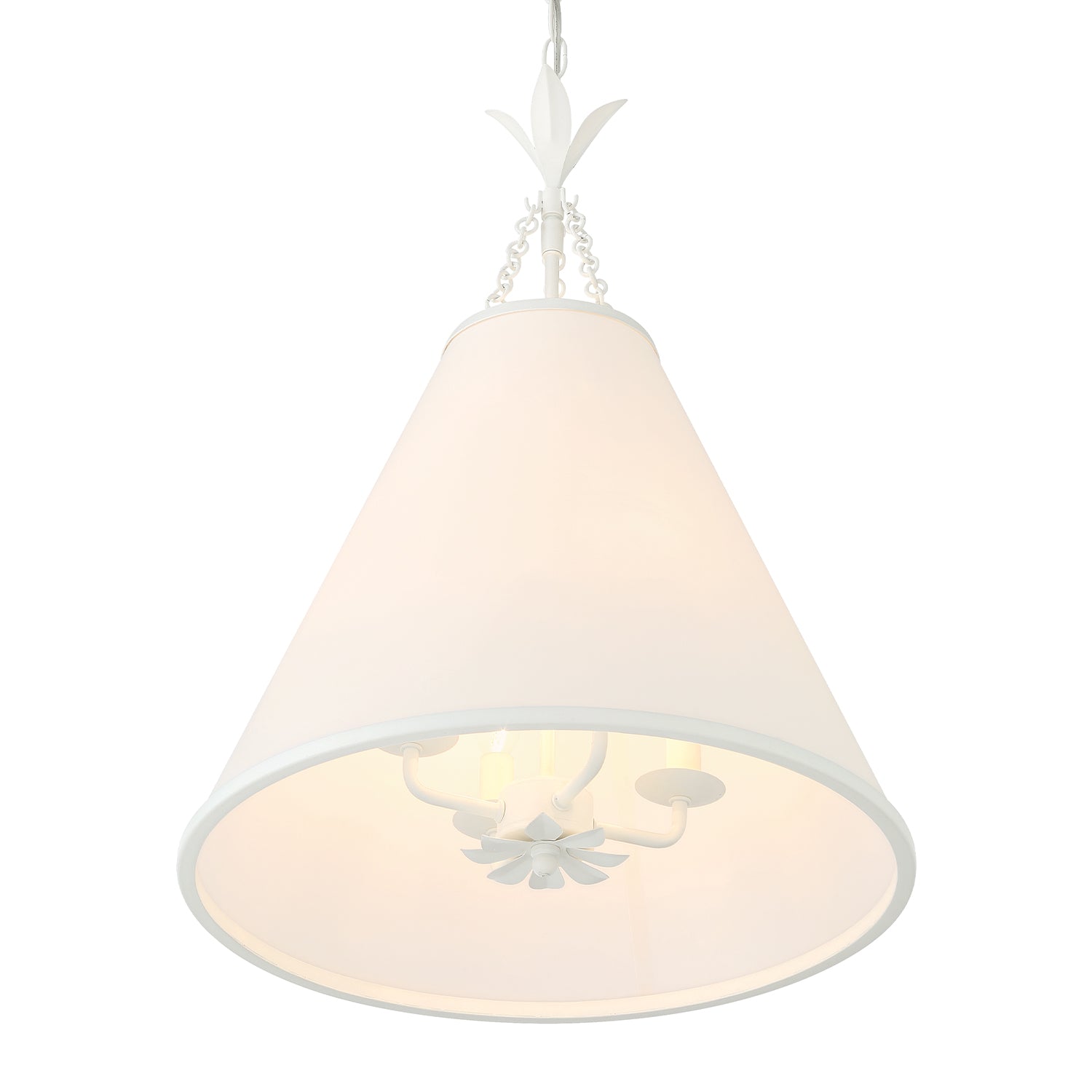 Aeon Suspension Métal Laiton Tissu Minimaliste Moderne