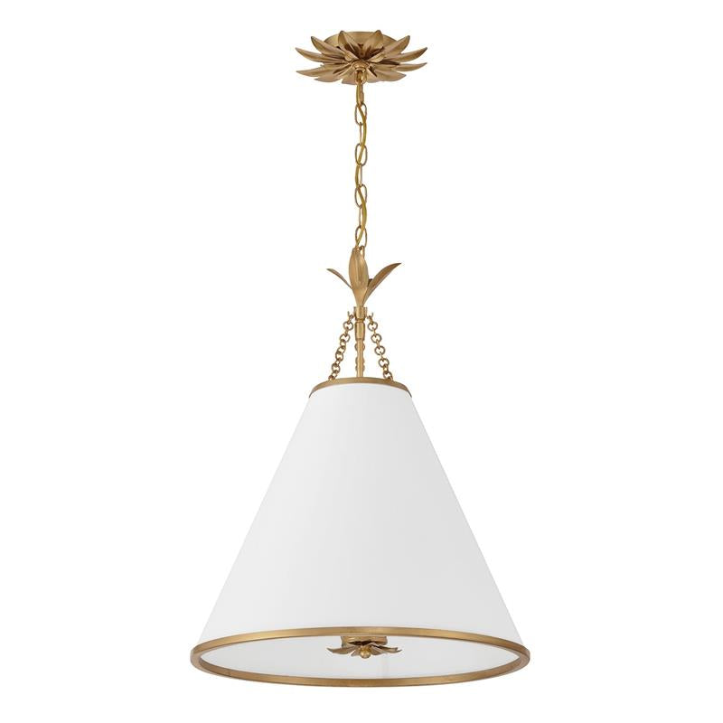 Aeon Suspension Métal Laiton Tissu Minimaliste Moderne