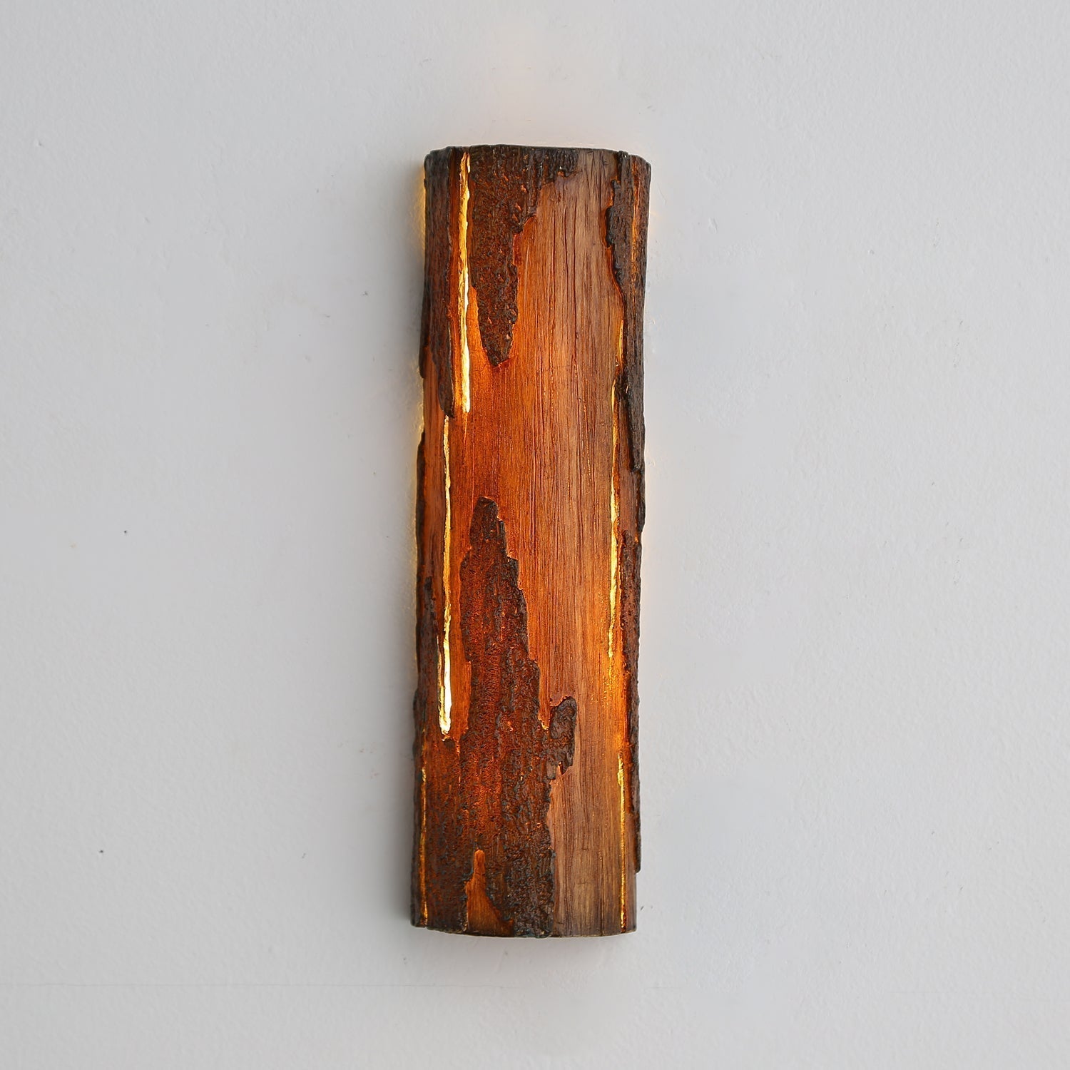 Lustra Lampe Murale Texture Écorce Rustique