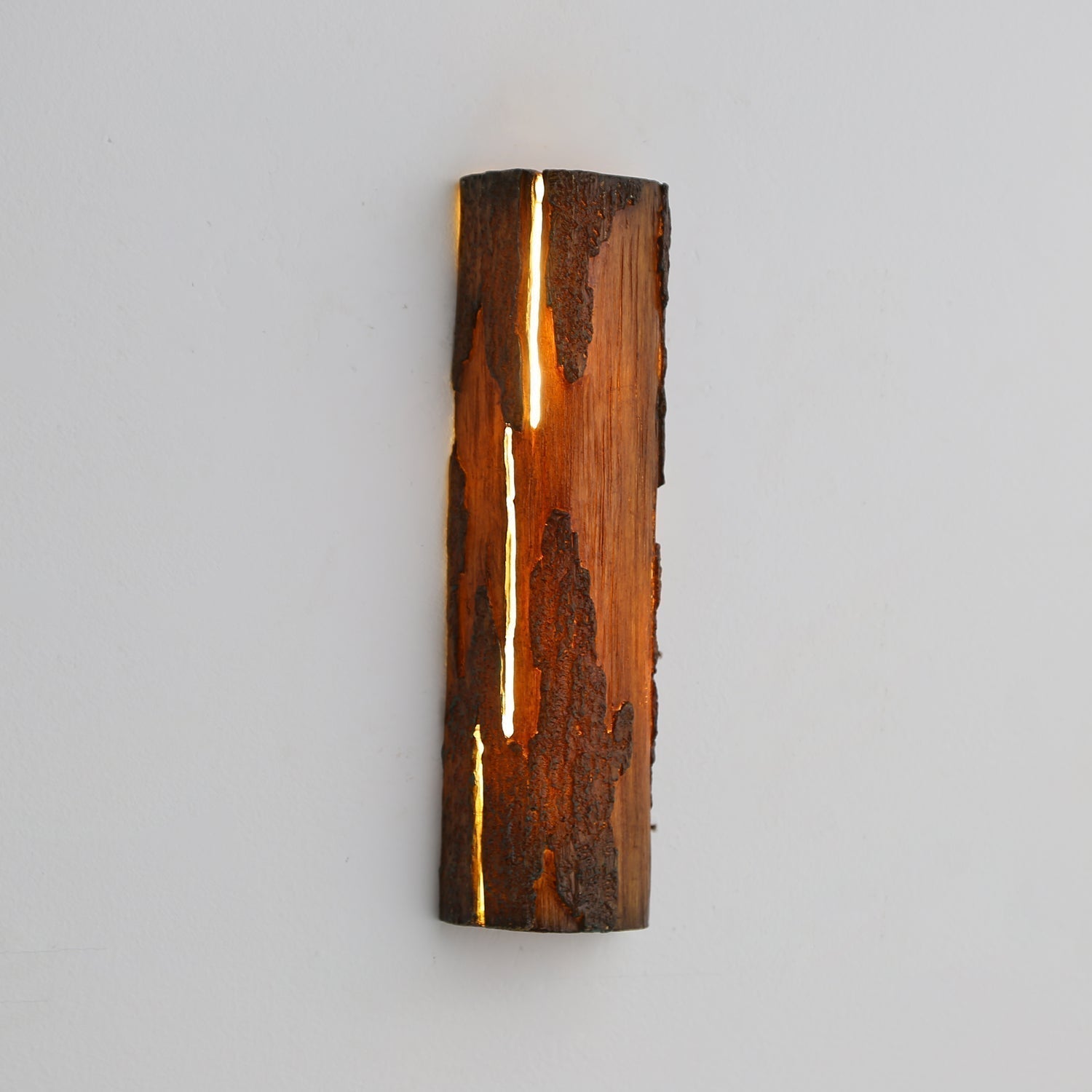 Lustra Lampe Murale Texture Écorce Rustique