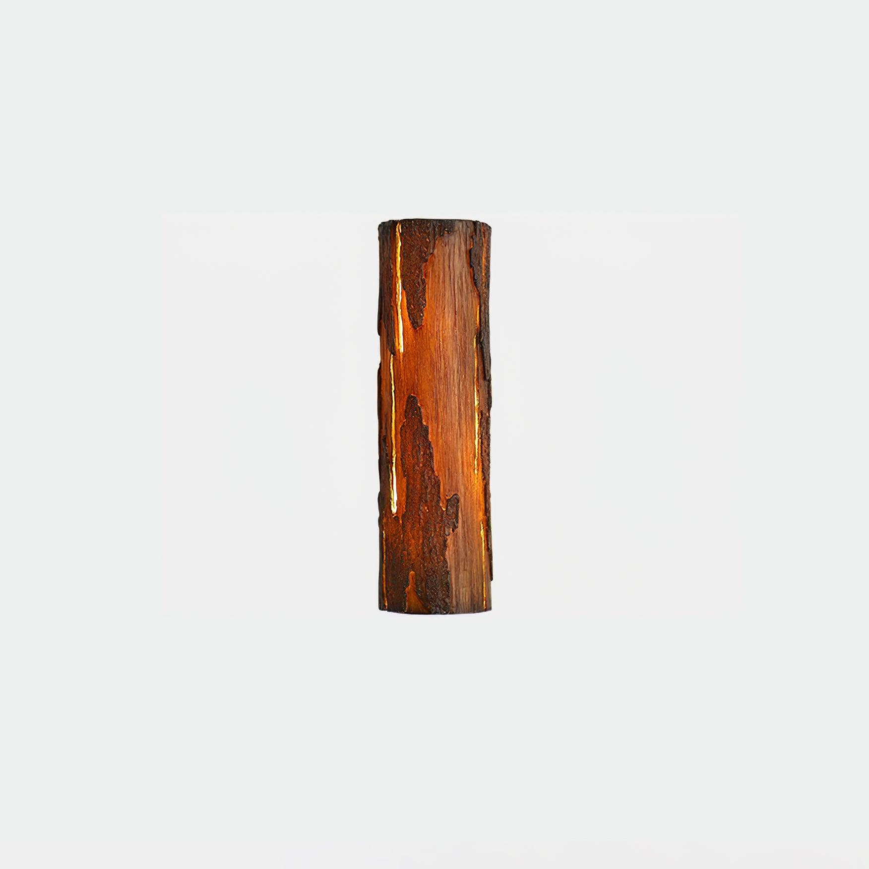 Lustra Lampe Murale Texture Écorce Rustique