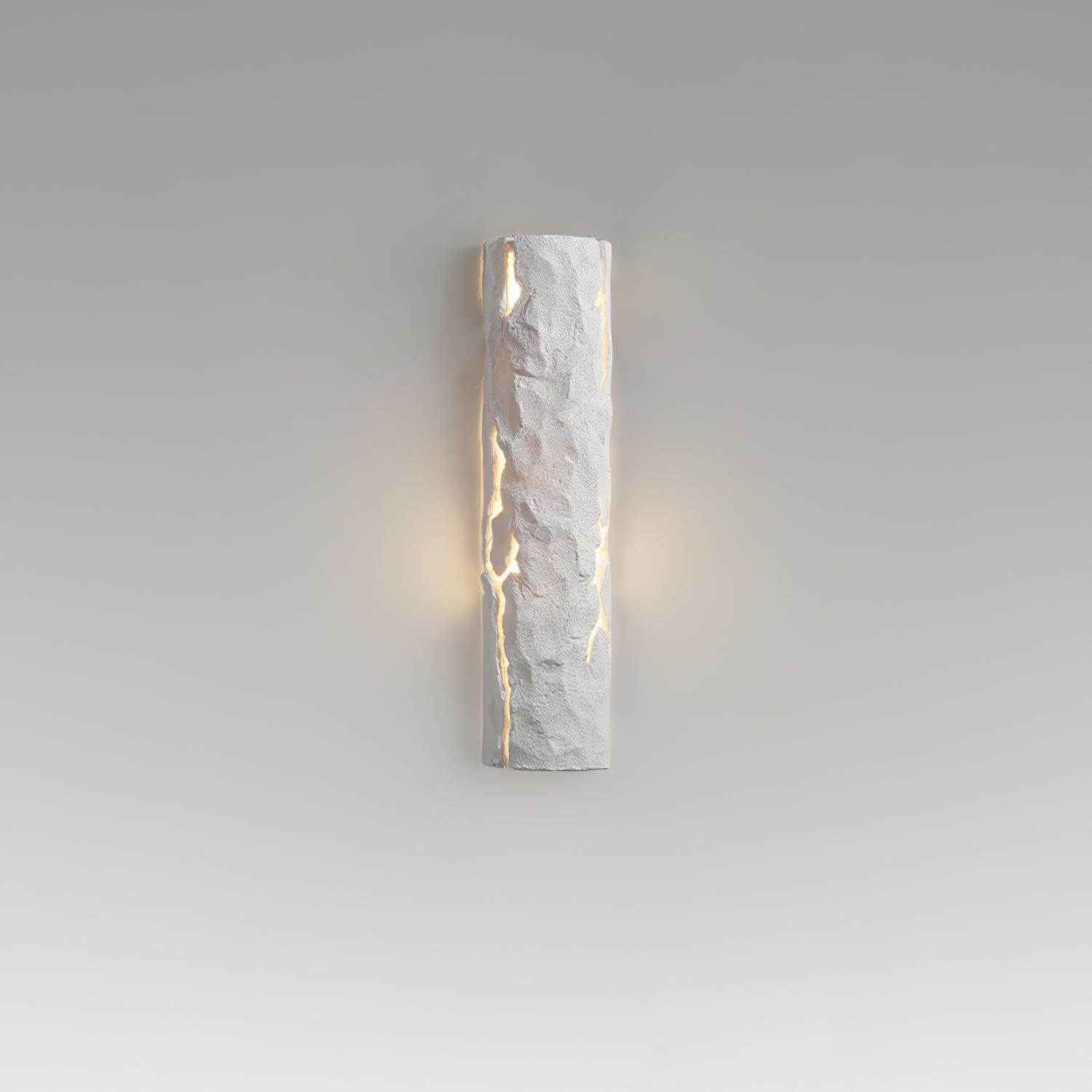 Lustra Lampe Murale Texture Écorce Rustique