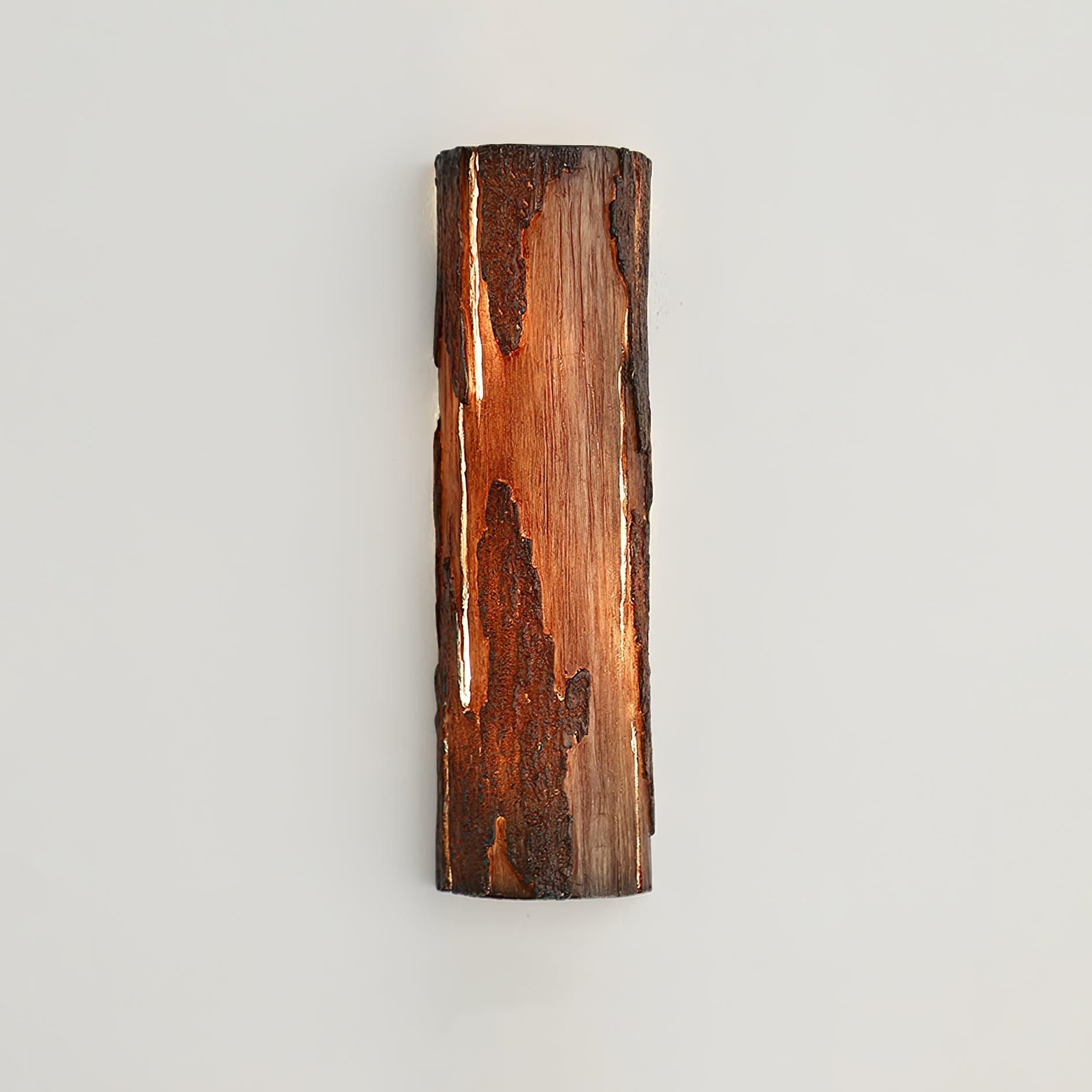 Lustra Lampe Murale Texture Écorce Rustique