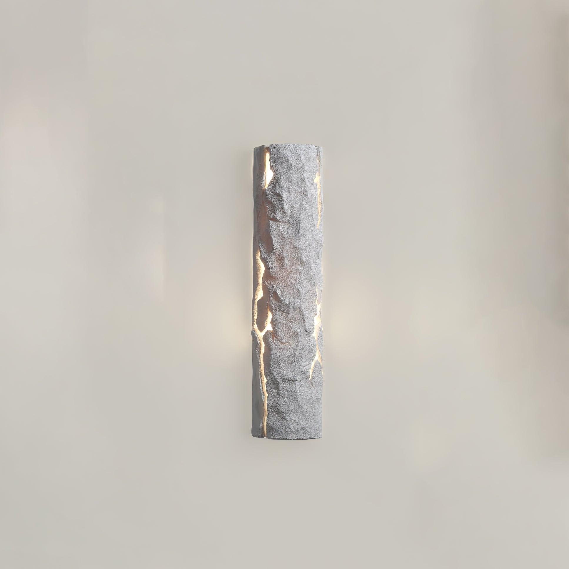 Lustra Lampe Murale Texture Écorce Rustique
