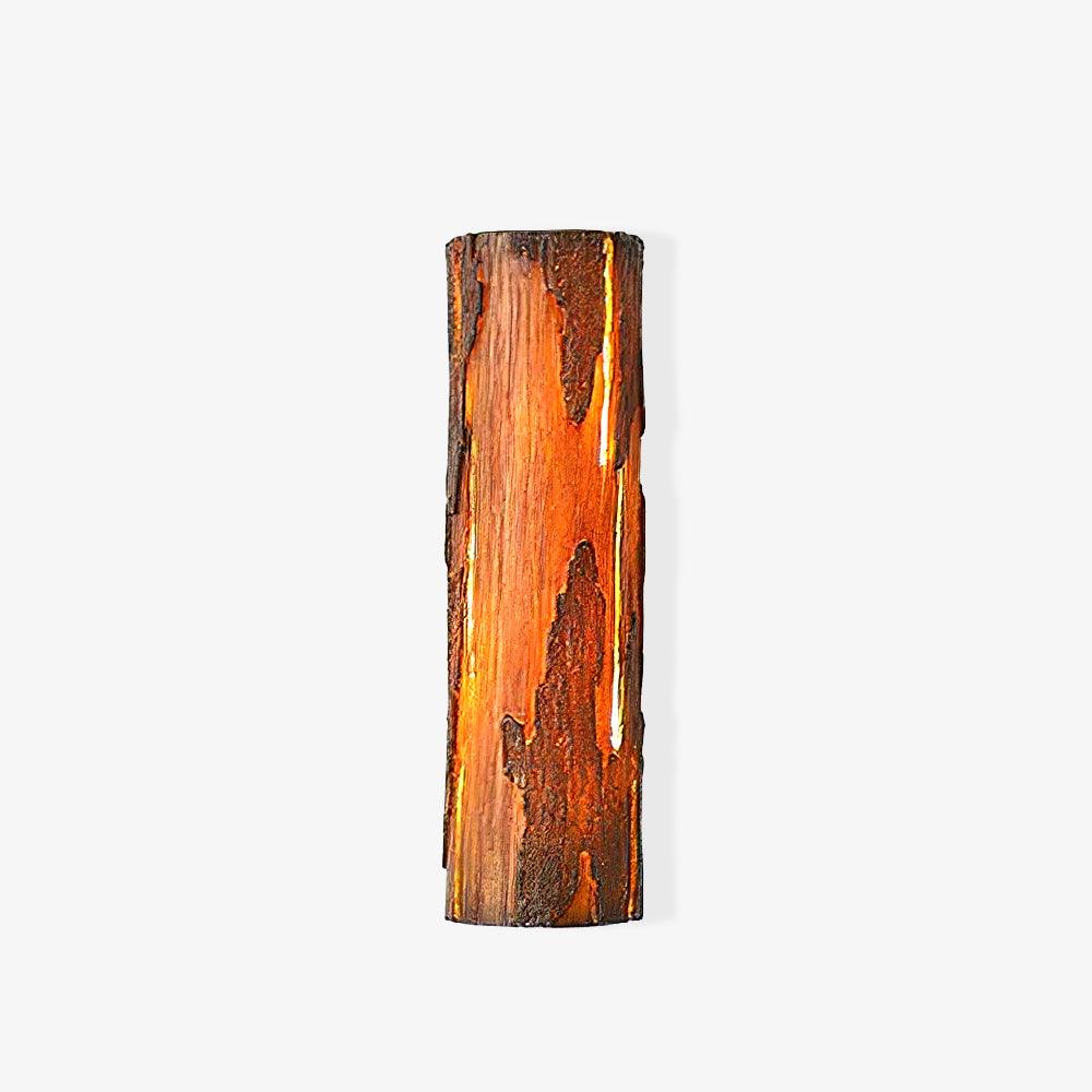 Lustra Lampe Murale Texture Écorce Rustique
