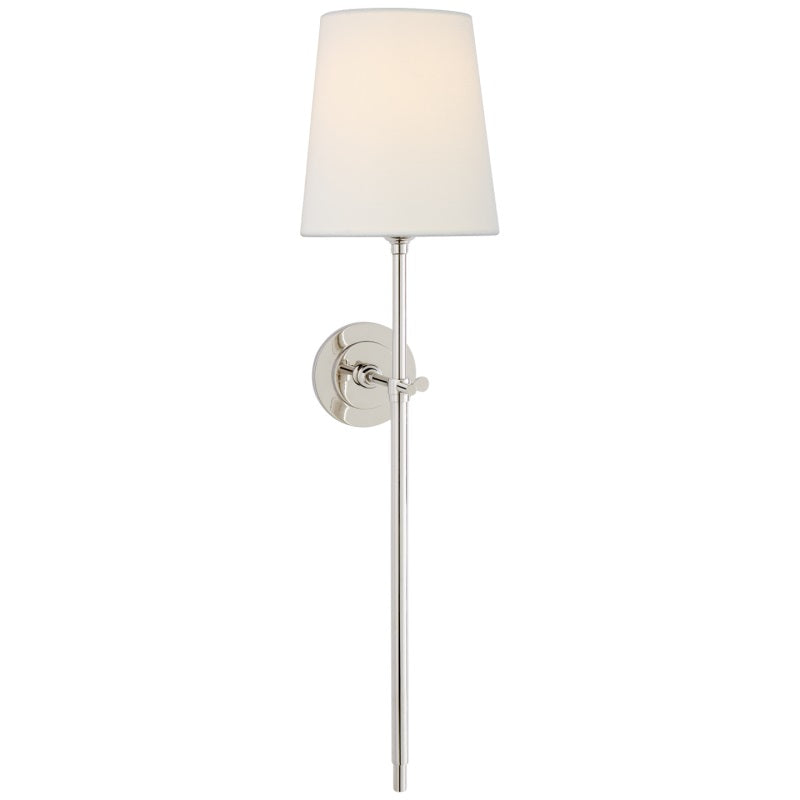 Platina Applique Murale Métal Laiton Tissu Minimaliste Moderne