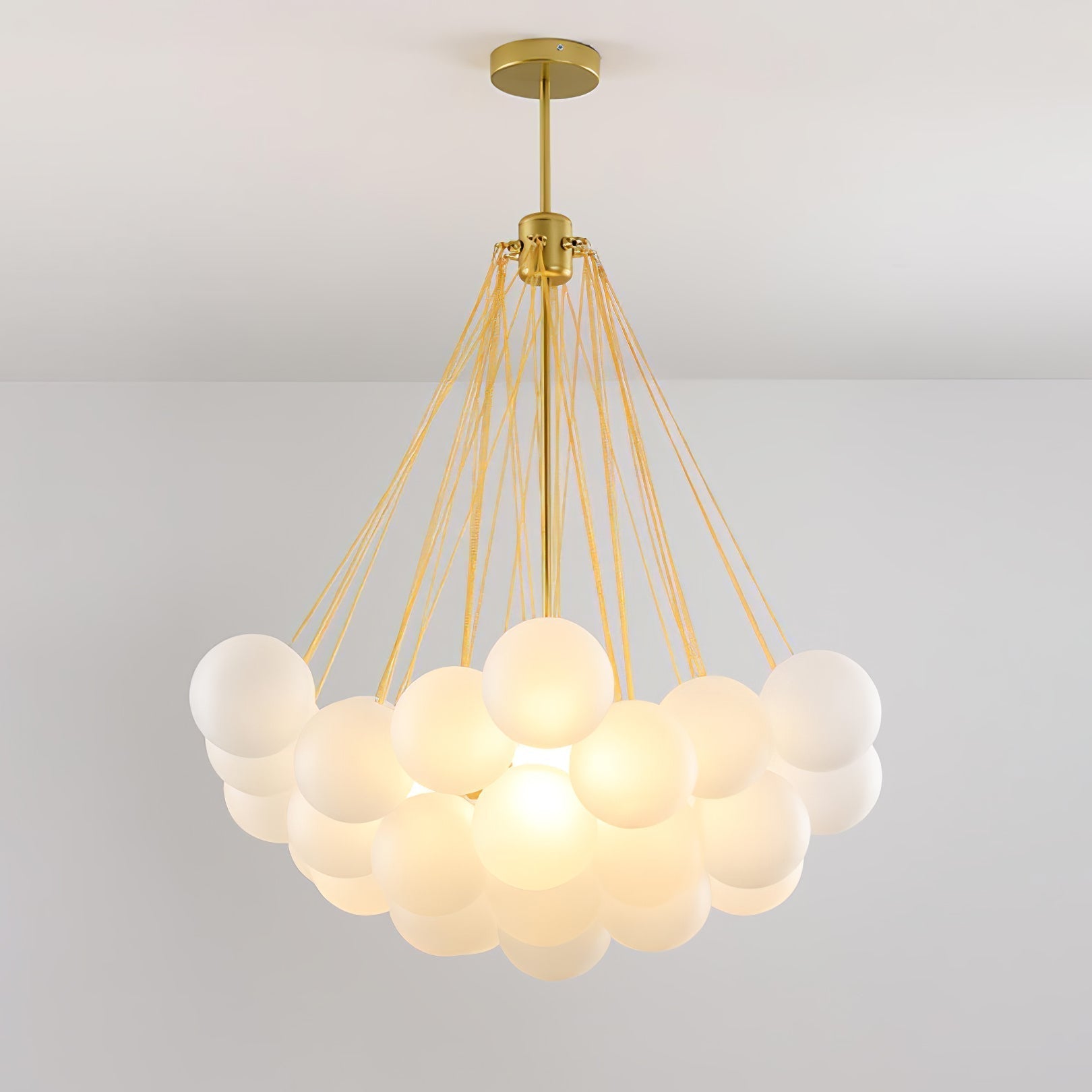 Fayne Suspension Bulle à Globe en Verre