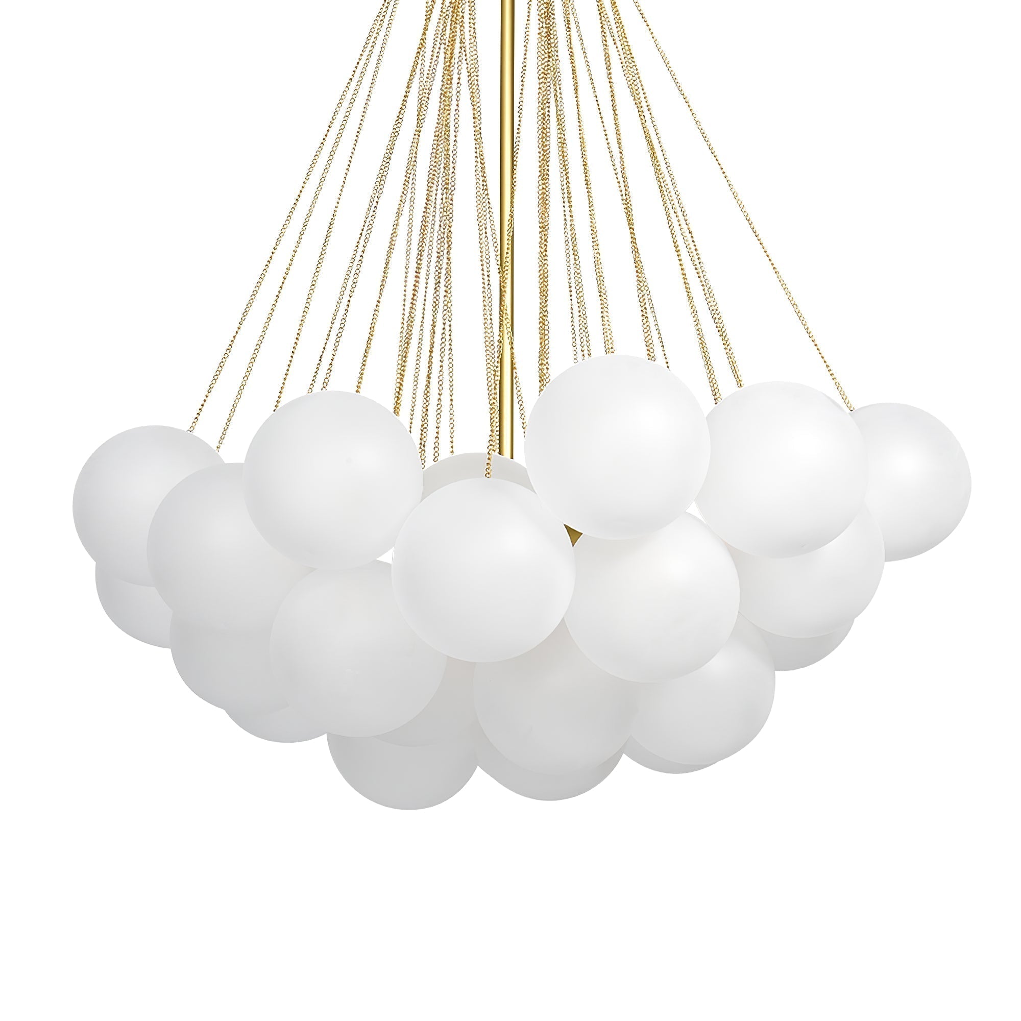 Fayne Suspension Bulle à Globe en Verre