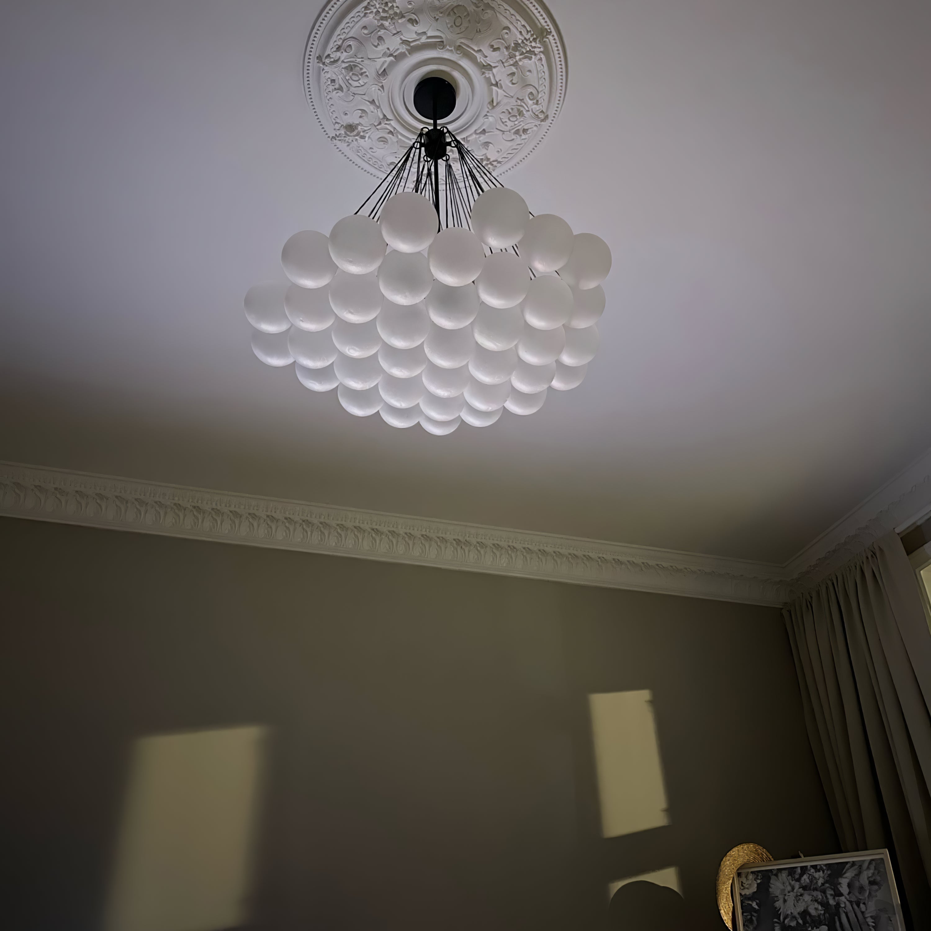 Fayne Suspension Bulle à Globe en Verre