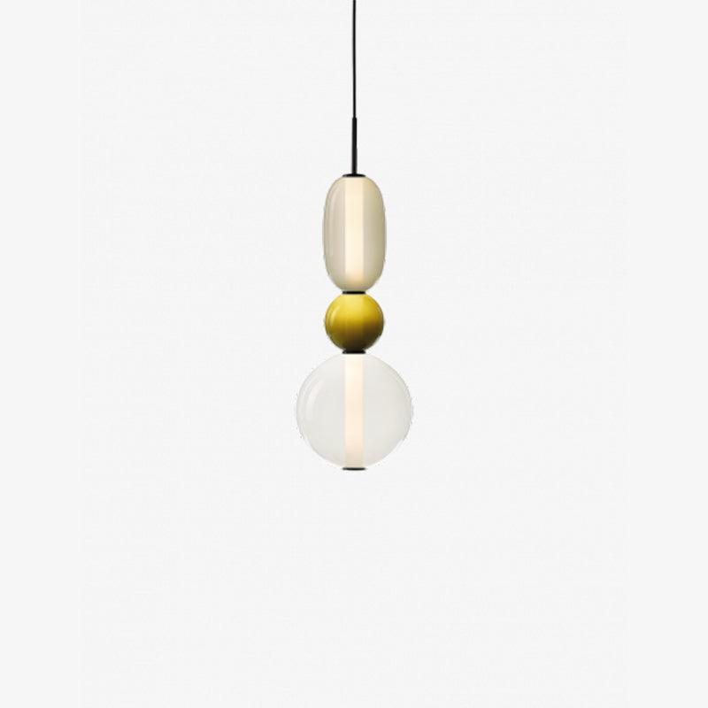 Noxic Suspension Artistique en Verre et Acrylique