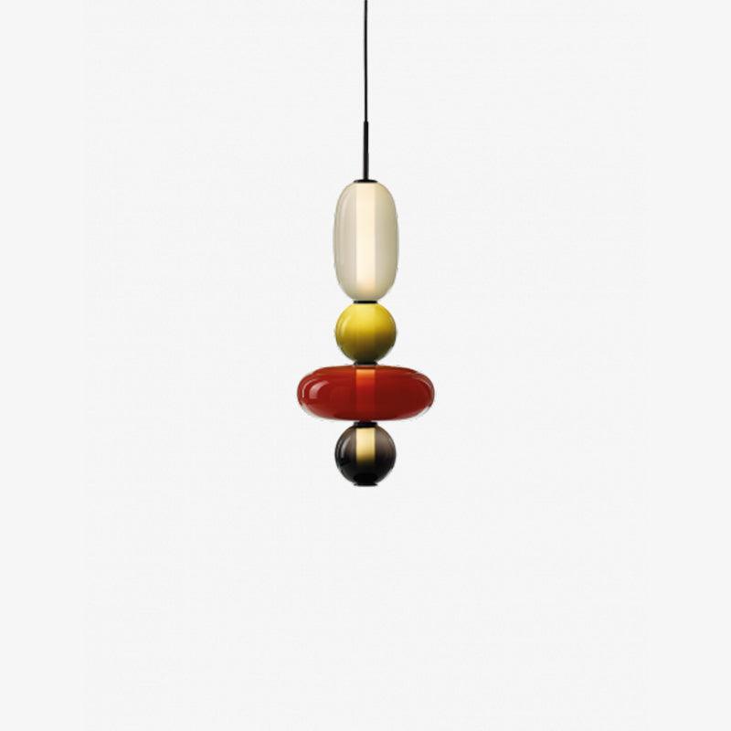 Noxic Suspension Artistique en Verre et Acrylique