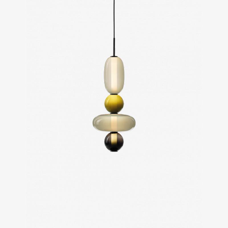 Noxic Suspension Artistique en Verre et Acrylique