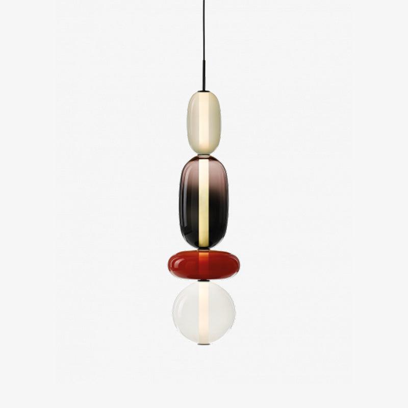 Noxic Suspension Artistique en Verre et Acrylique
