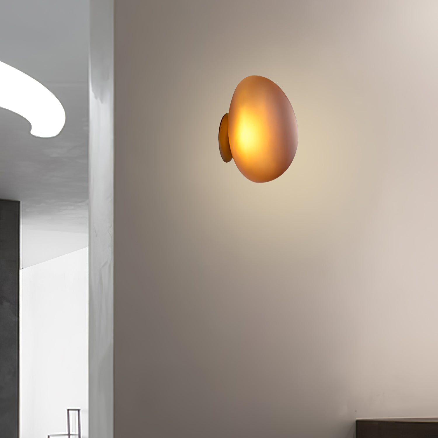 Ruvin Applique Murale en Verre Bulle