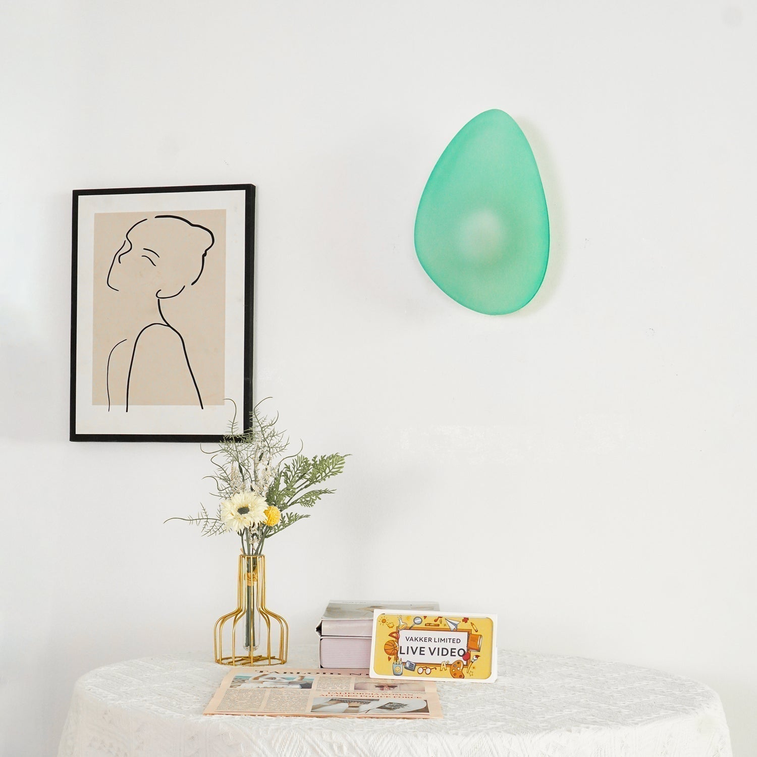 Lustra Applique Murale Verre Bulle