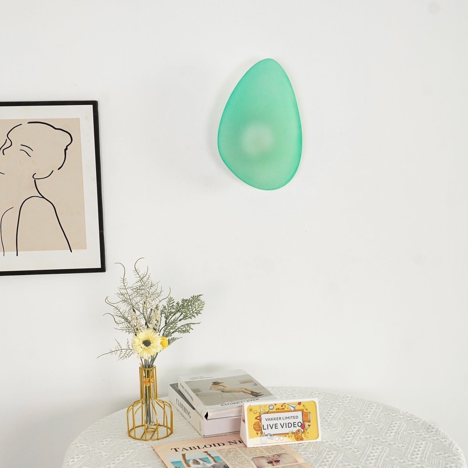Lustra Applique Murale Verre Bulle