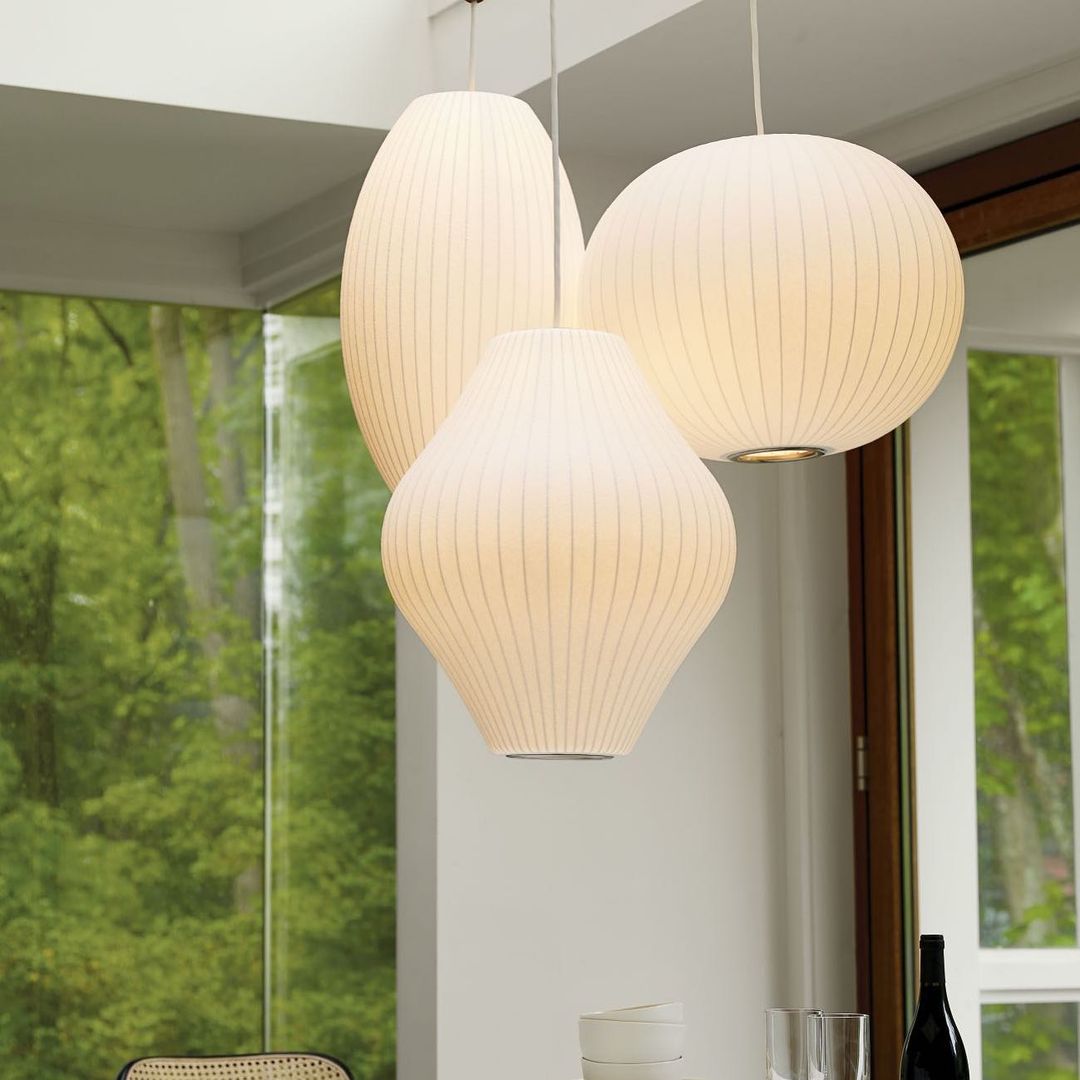 Etrio Suspension Bulle en Soie de Mûrier