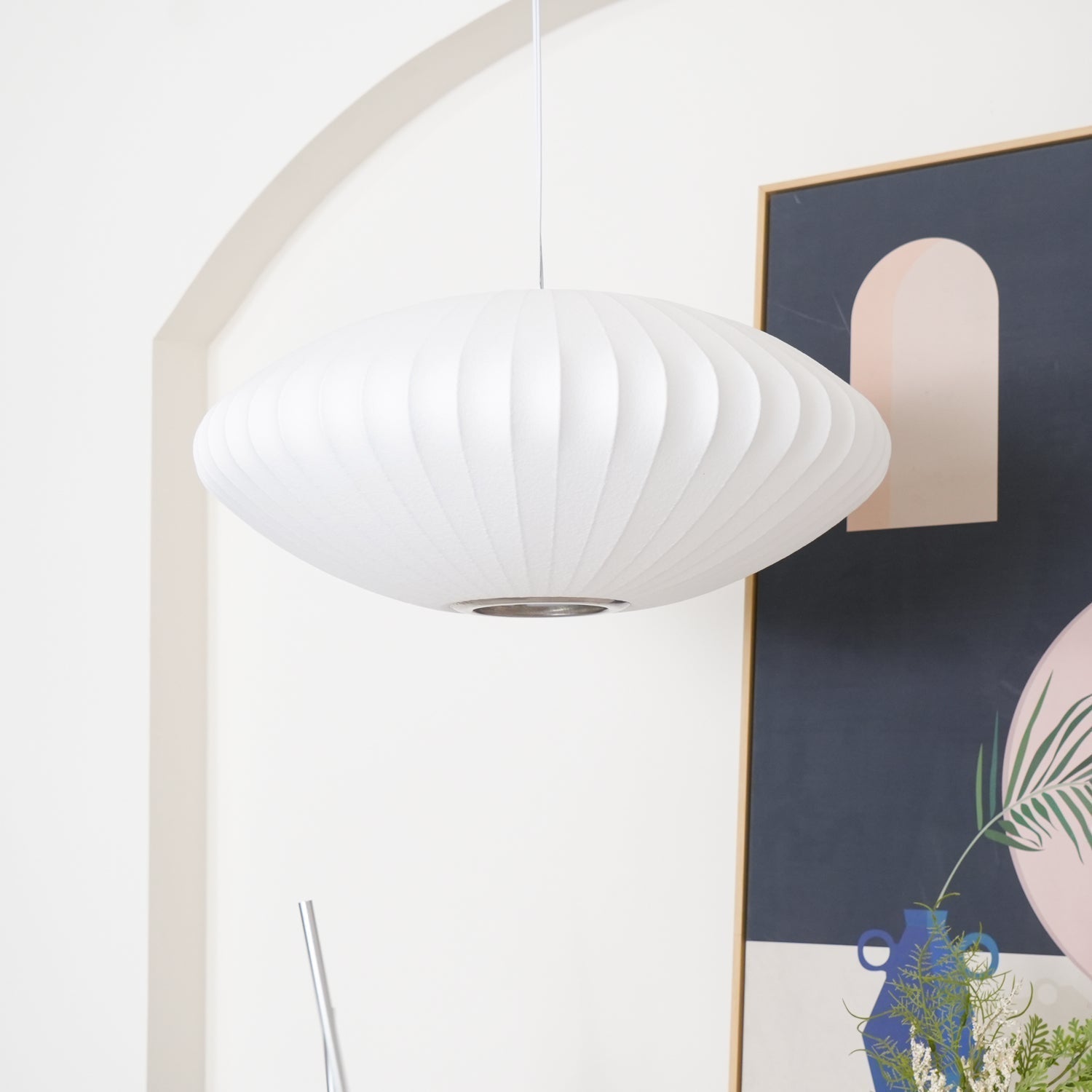 Lustra Suspension Lampe Bulle Géométrique