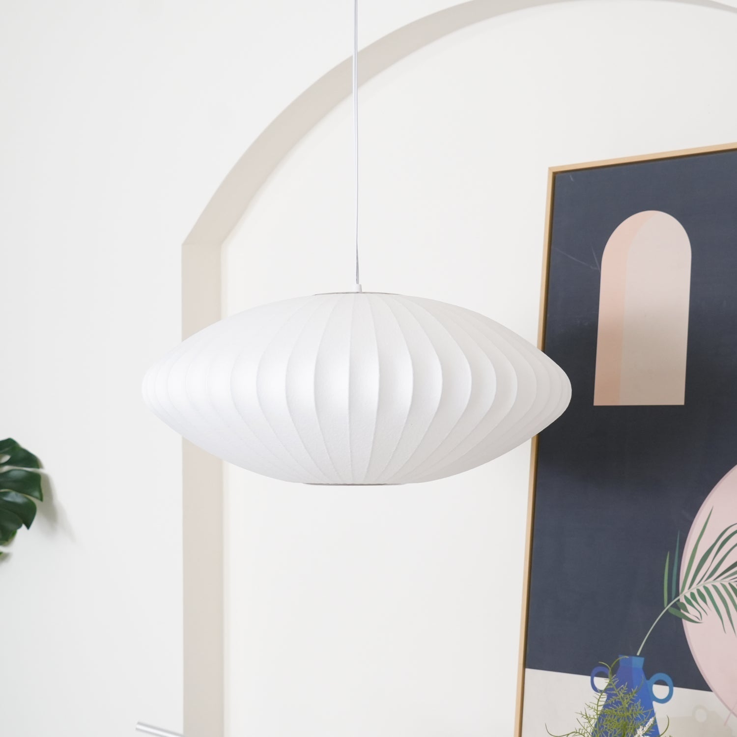 Lustra Suspension Lampe Bulle Géométrique