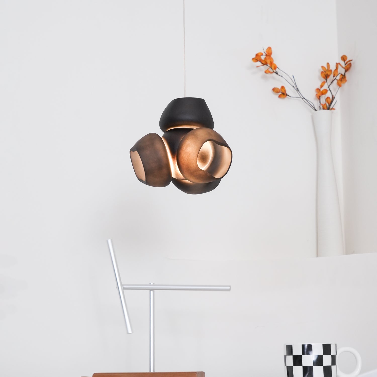 Ushaor Suspension Verre Créativité Individuelle