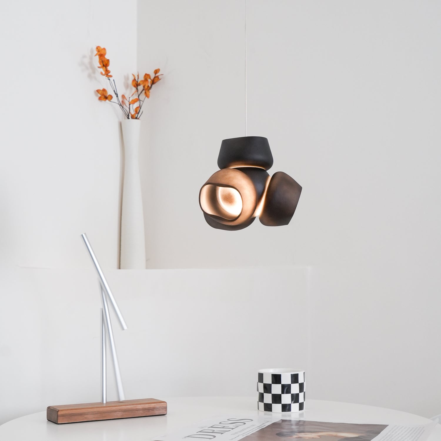 Ushaor Suspension Verre Créativité Individuelle