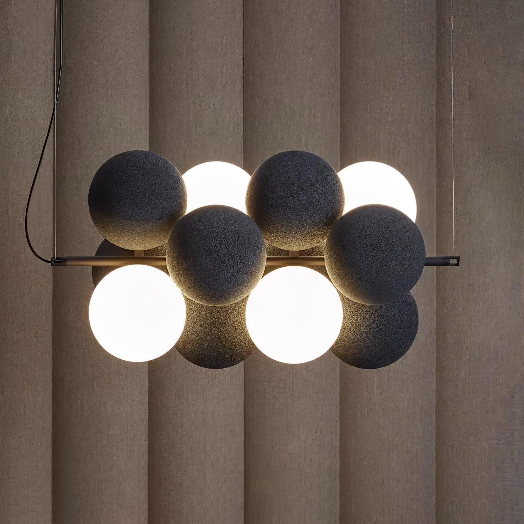 Mirelre Lampe suspendue artistique industrielle